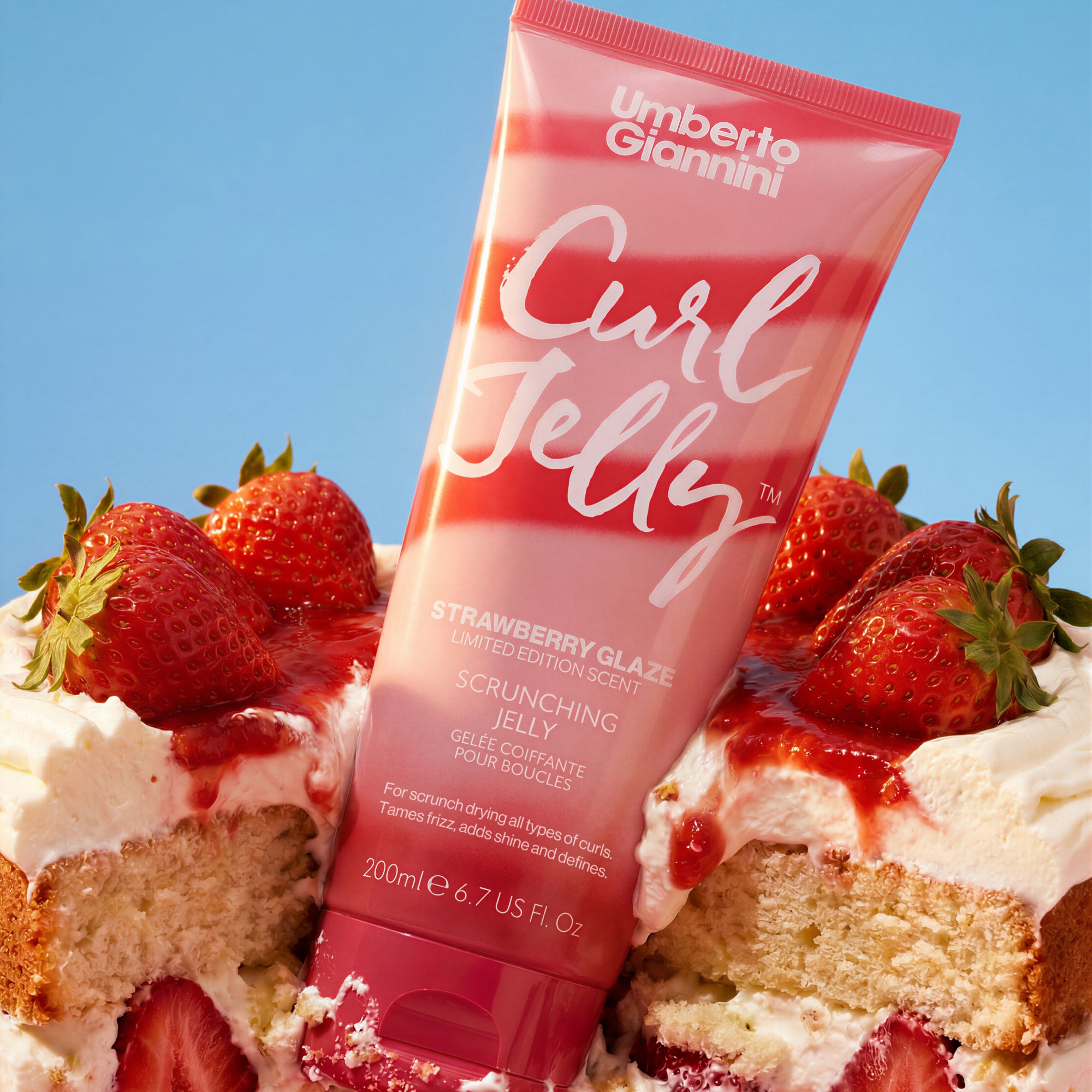 Curl Jelly Scrunching Jelly Strawberry Glaze