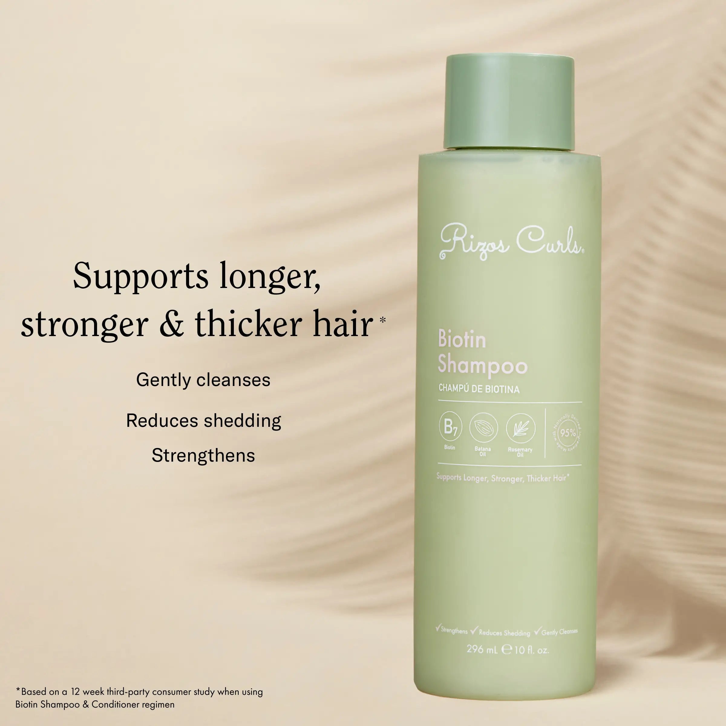 Rizos Curls biotinio šampūnas