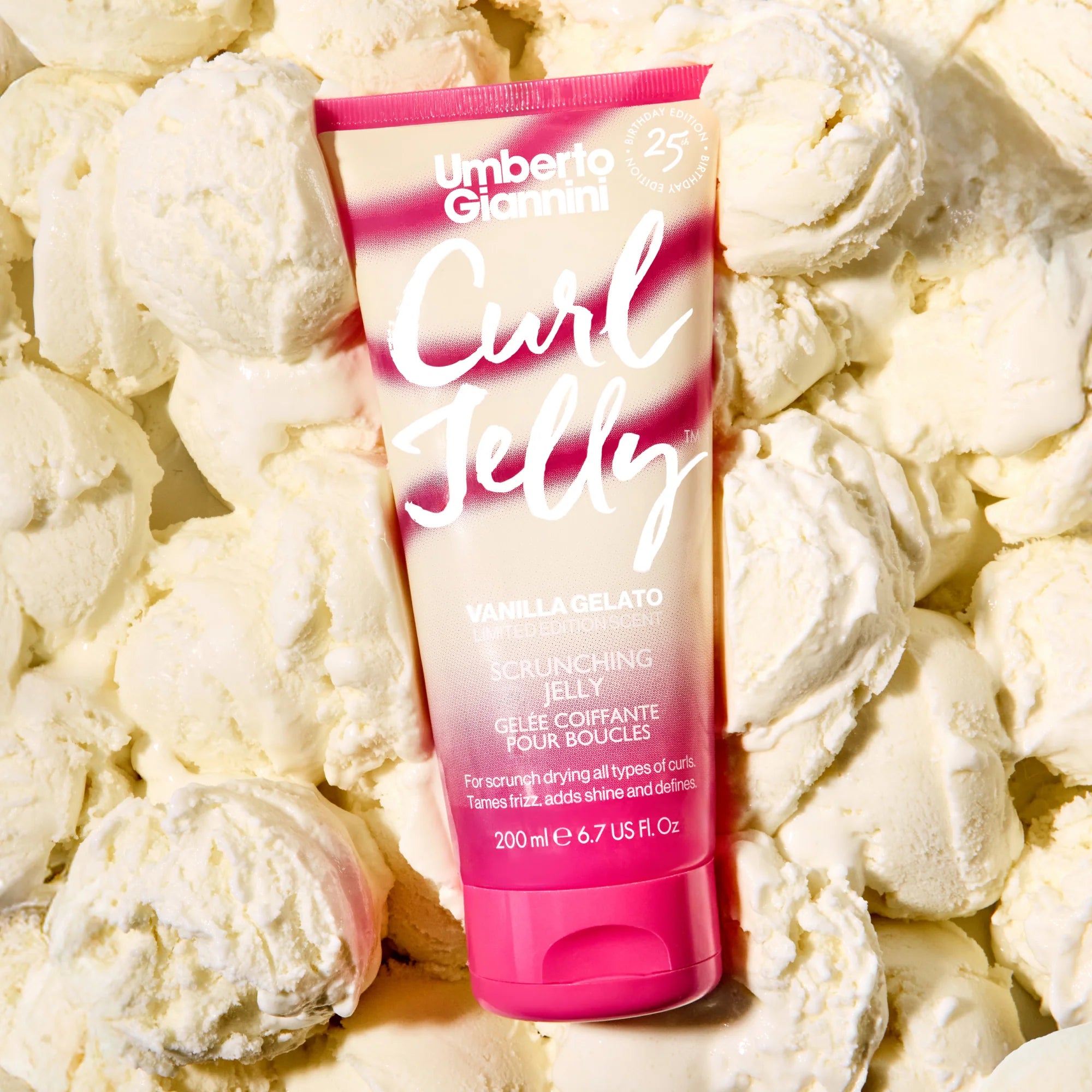 Umberto Giannini limituoto leidimo Curl Jelly Scrunching gelis 🍨