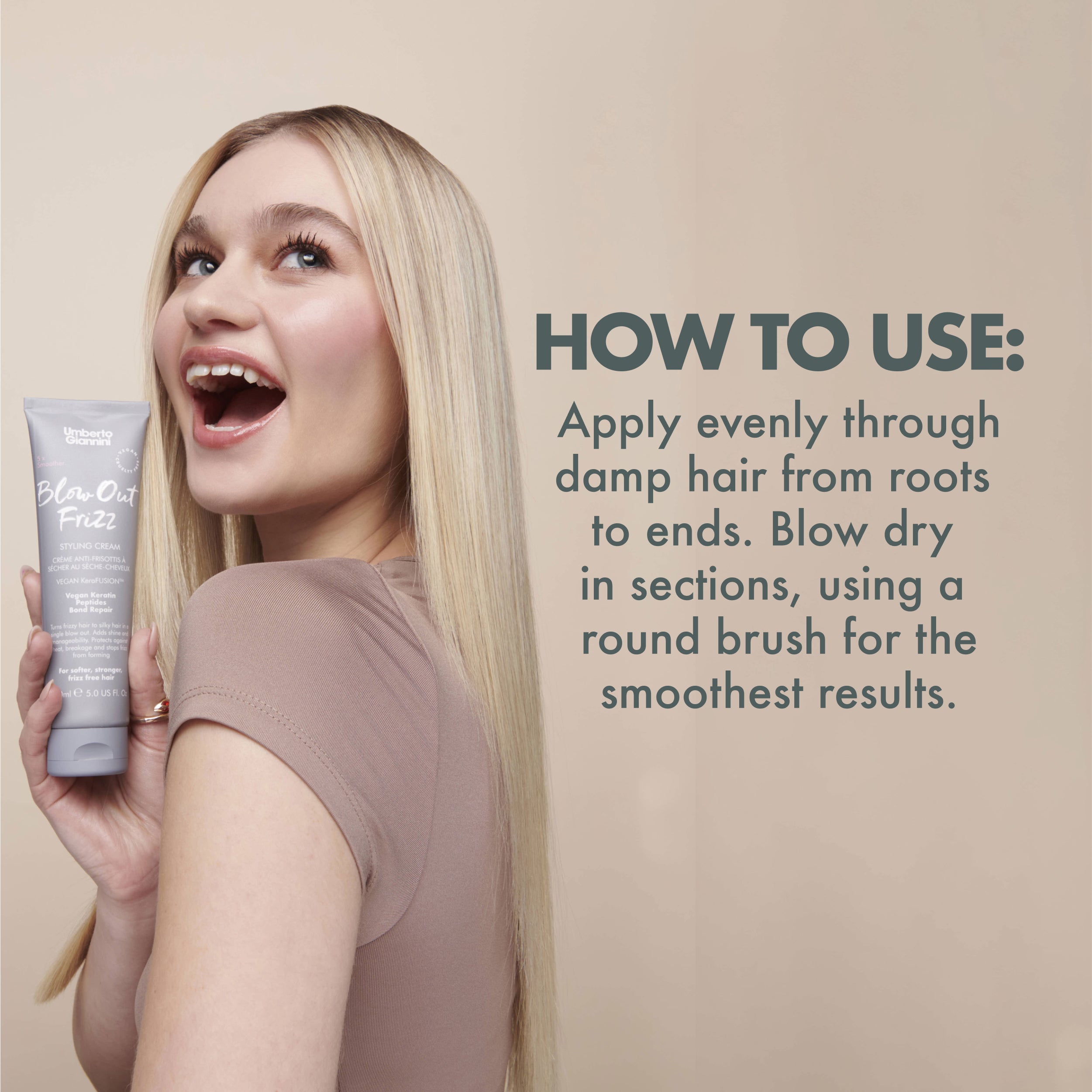 Umberto Giannini Blow Out stilizavimo kremas