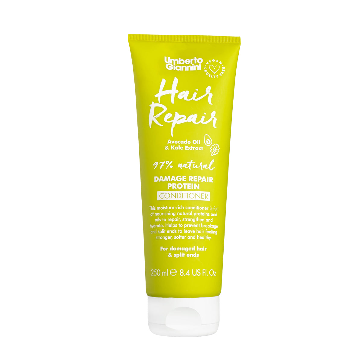 Umberto Giannini Hair Repair proteininis kondicionierius pažeistiems plaukams