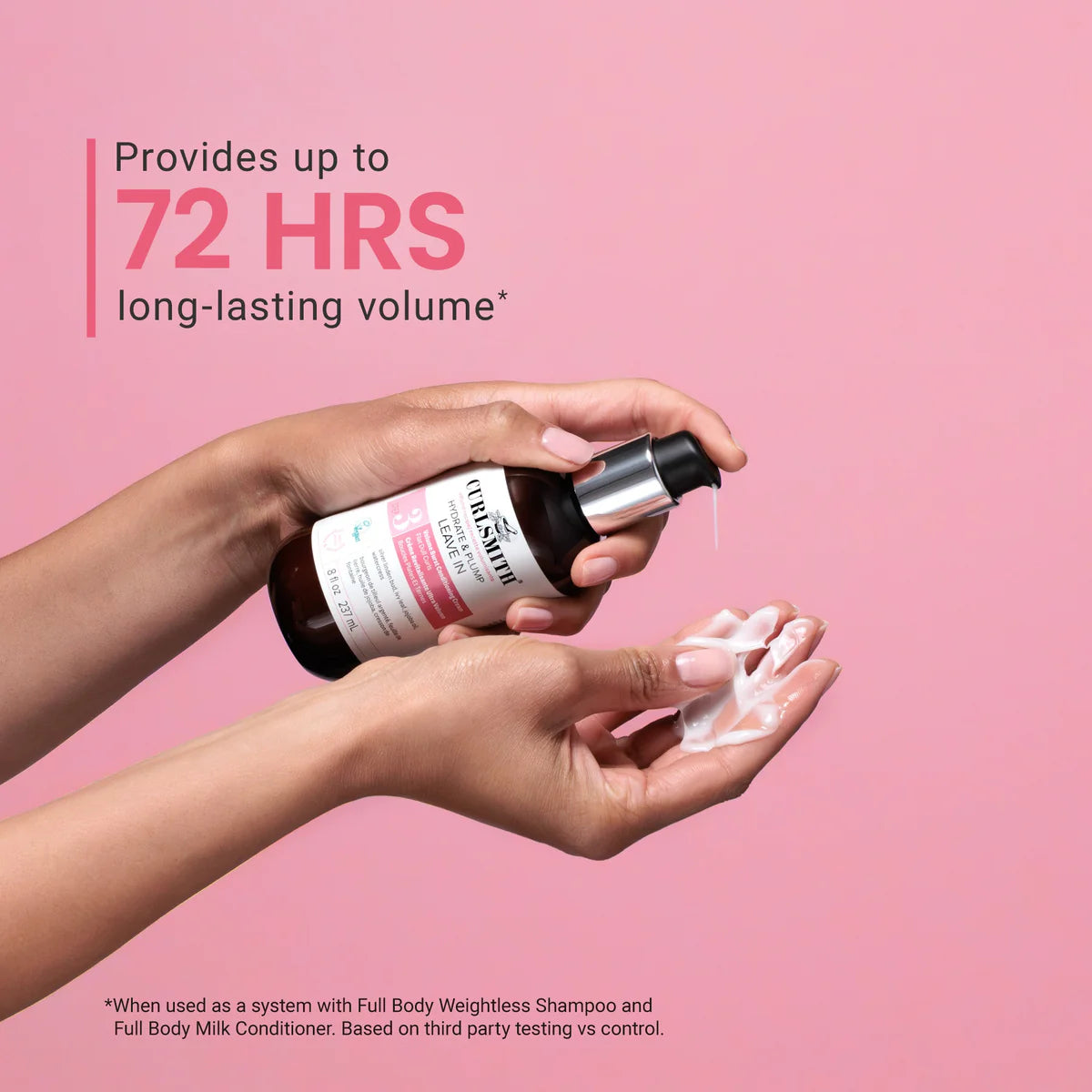 Curlsmith Hydrate & Plump paliekamas kondicionierius