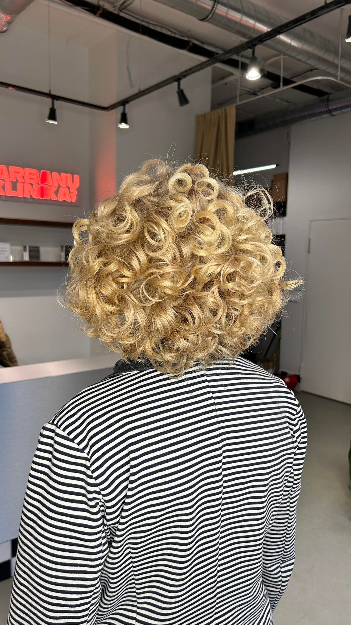 Galvos išplovimas ir garbanų suformavimas (be kirpimo) - Milda / 70eu