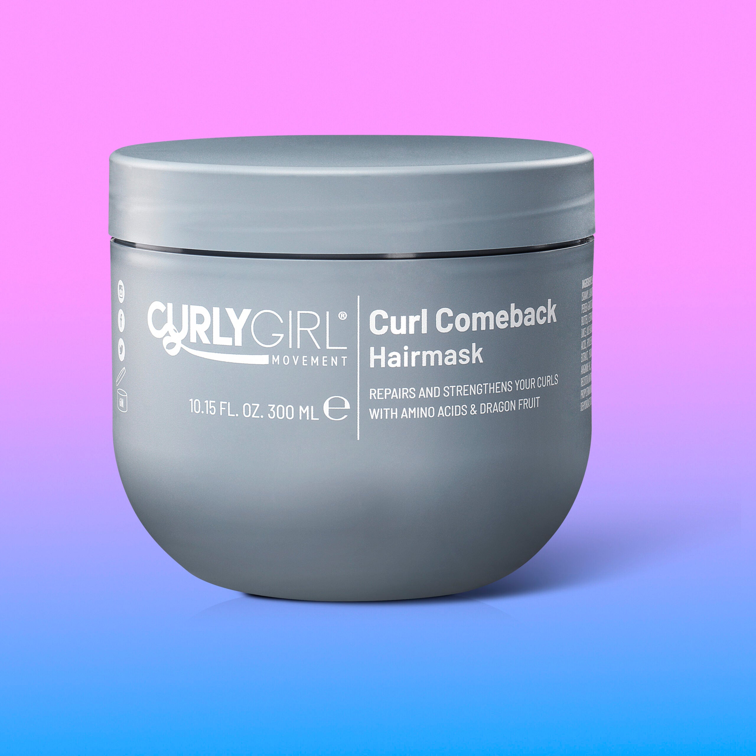 Curly Girl Movement proteininė kaukė