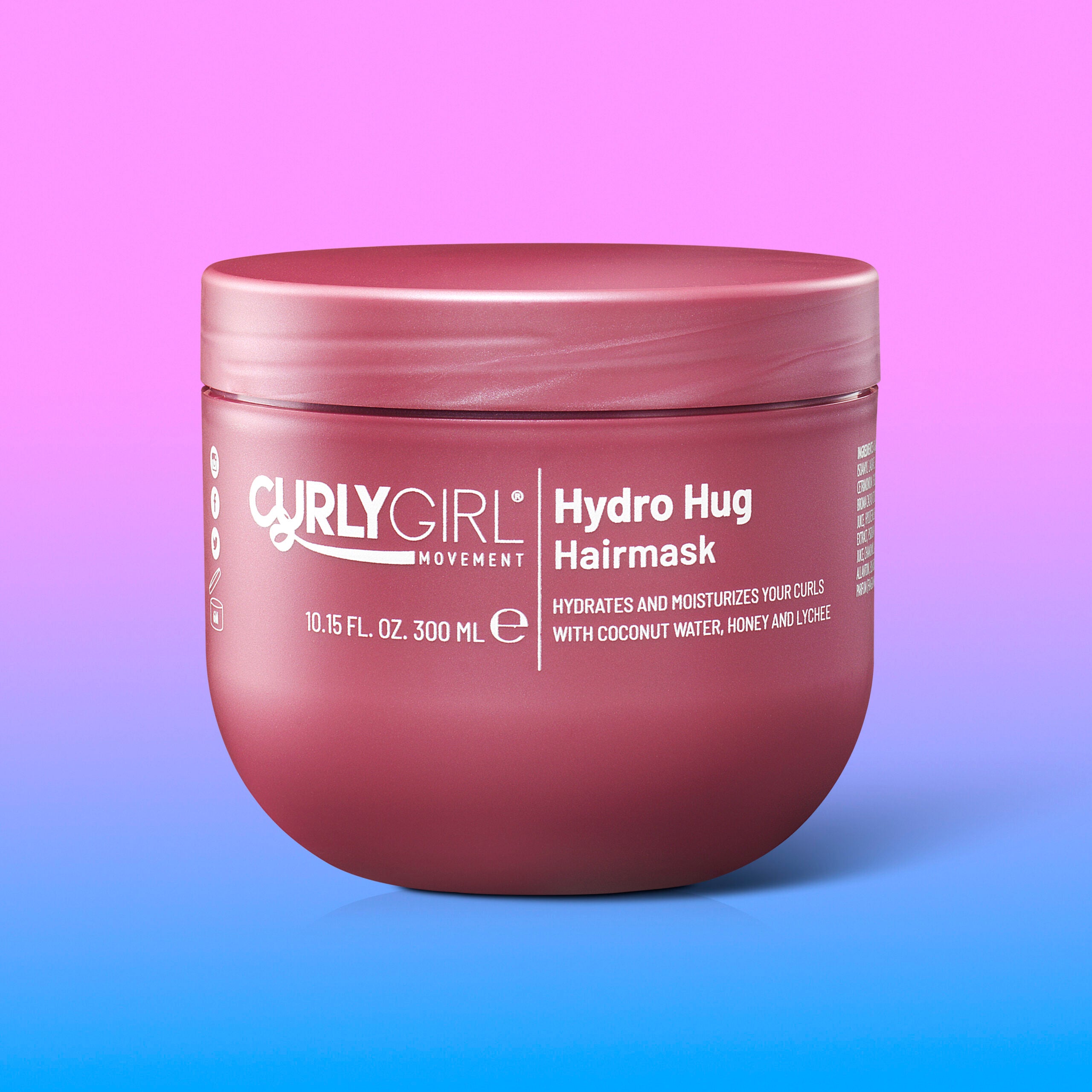 Curly Girl Movement drėkinanti kaukė