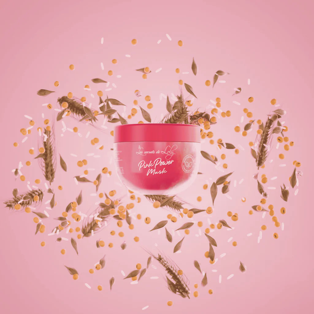 Proteininė Pink Power kaukė