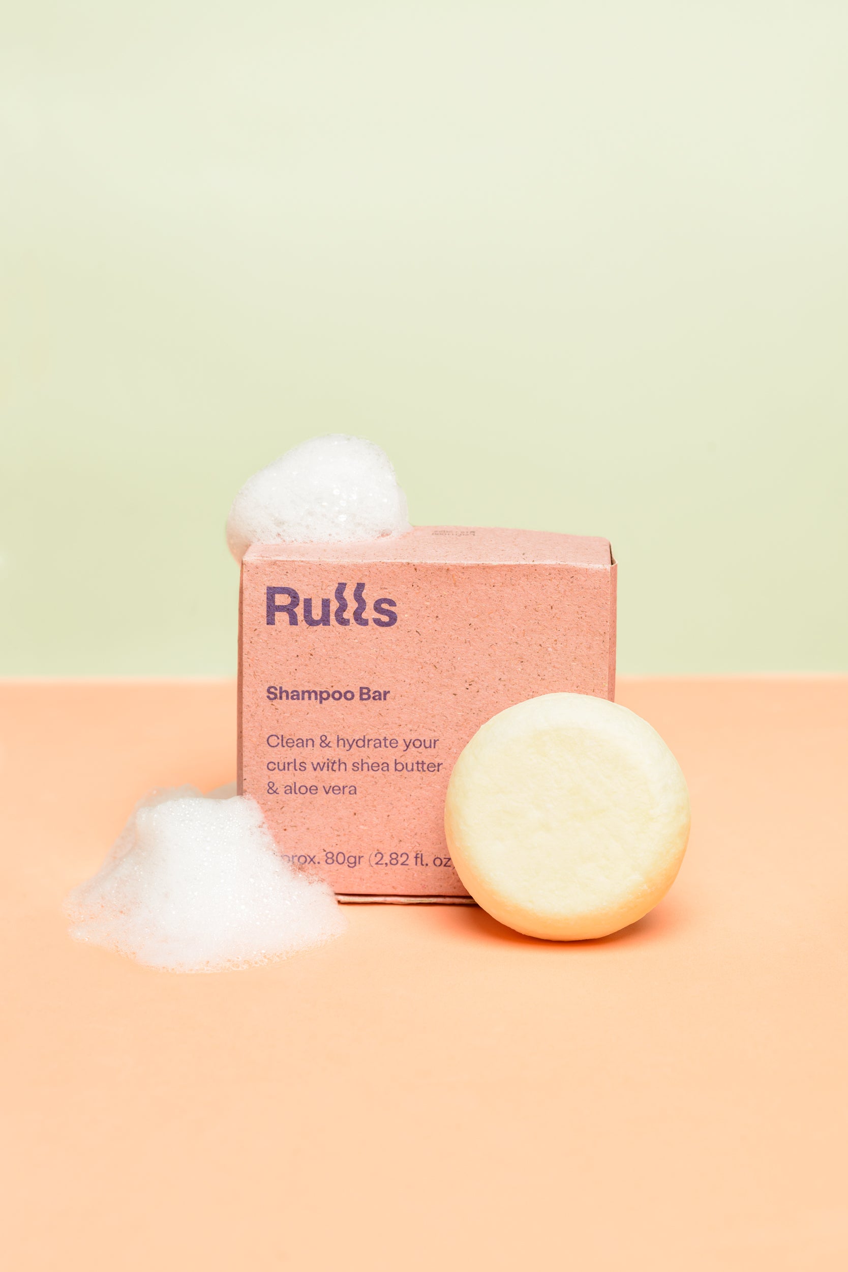 Rulls kietas šampūnas garbanotiems plaukams