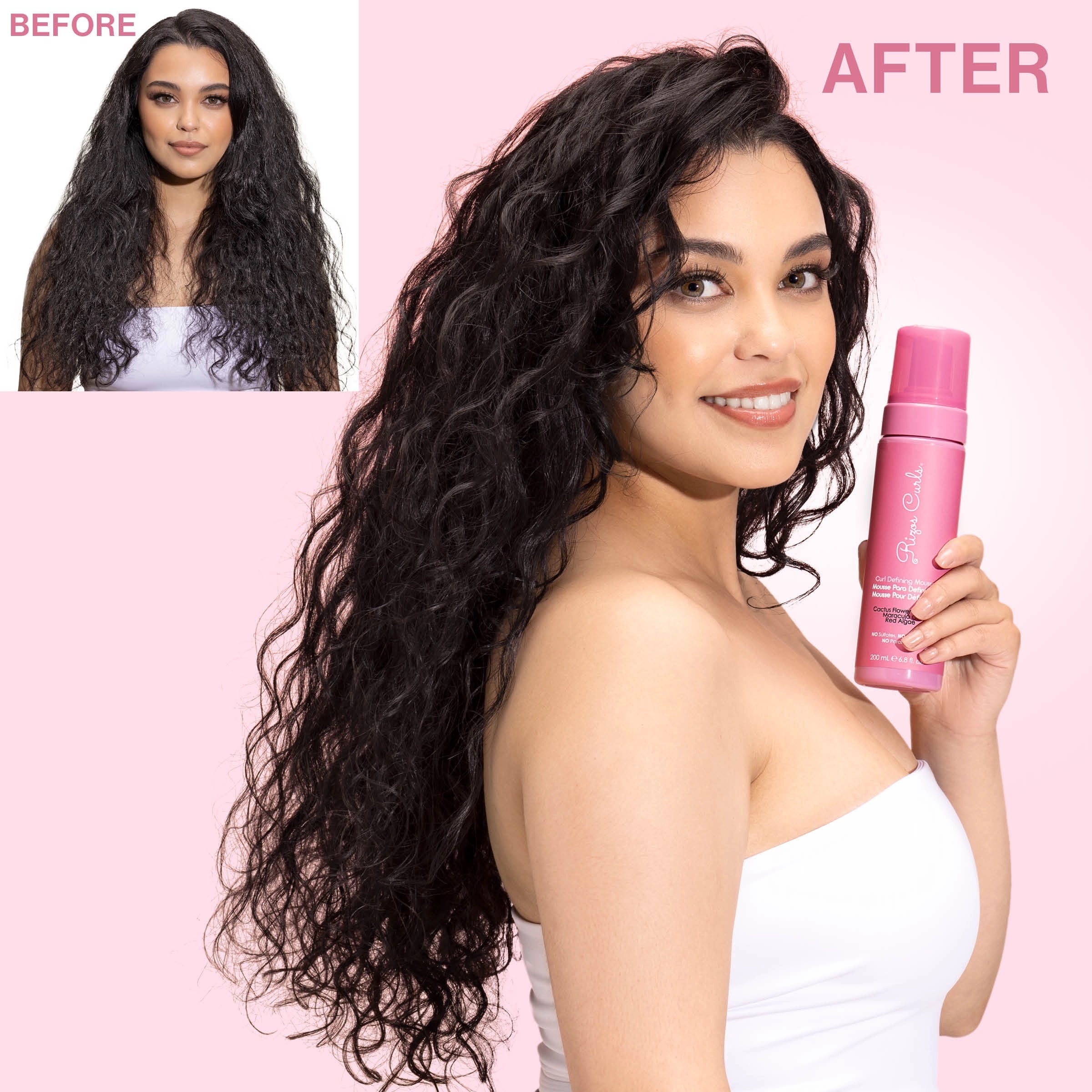 Rizos Curls garbanų formavimo putos