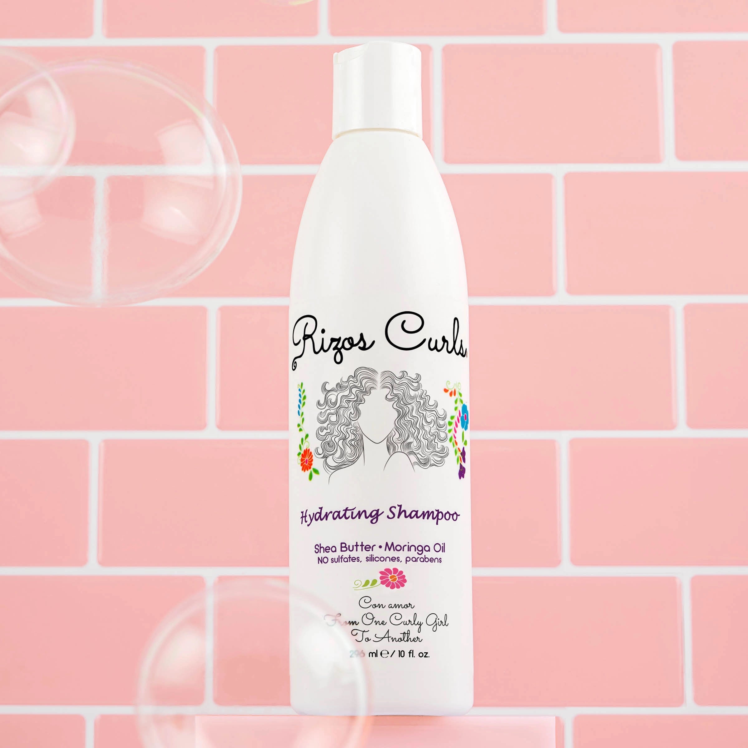 Rizos Curls drėkinantis šampūnas sausai galvos odai