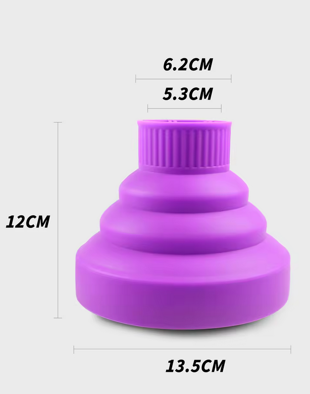 Susiskleidžiantis antgalis-difuzorius