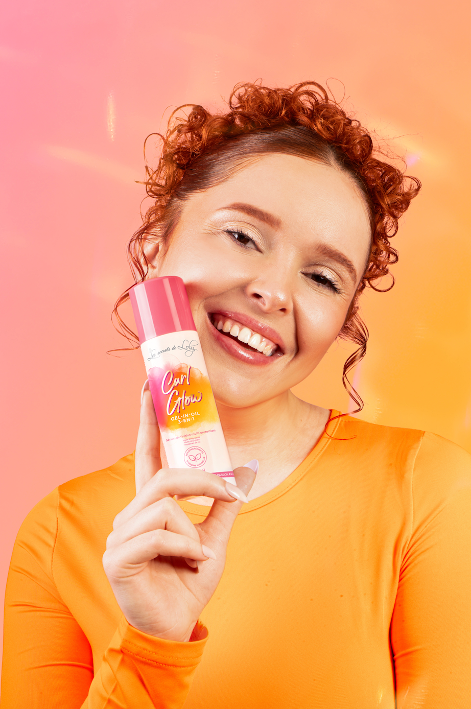 CURL GLOW nuo UV ir karščio apsaugantis serumas