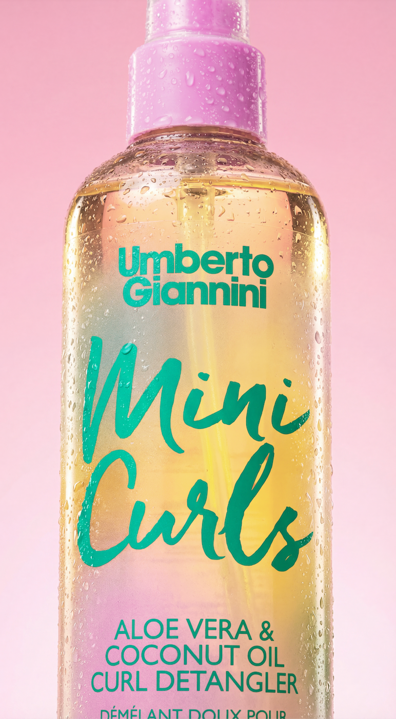 Umberto Giannini Mini Curls vaikiškų garbanų išpainiojimo purškiklis