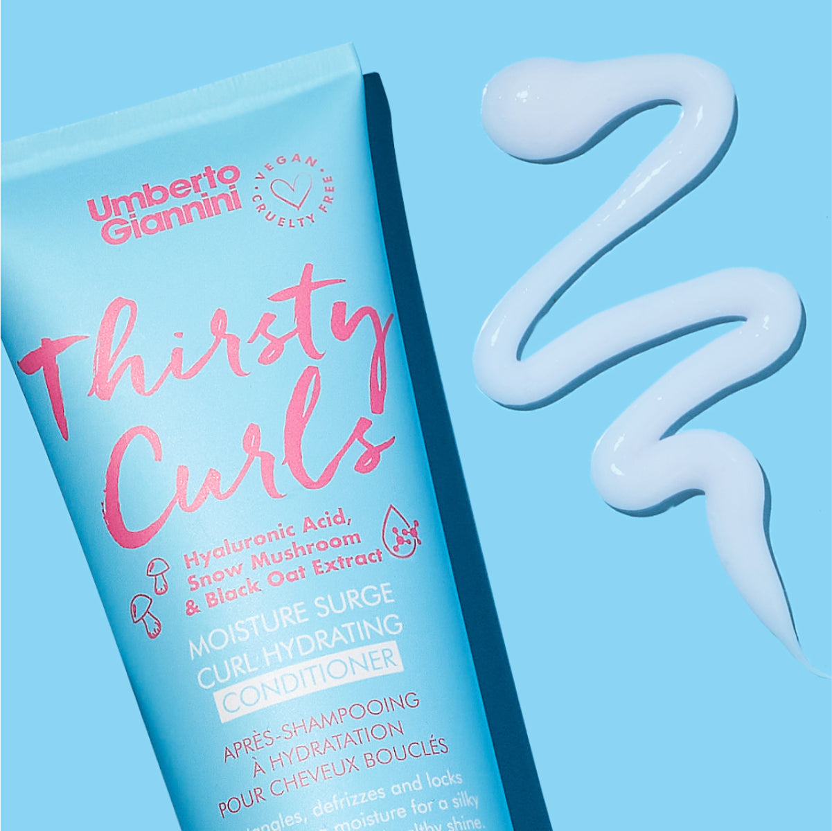 Umberto Giannini Thirsty Curls giliai drėkinantis kondicionierius