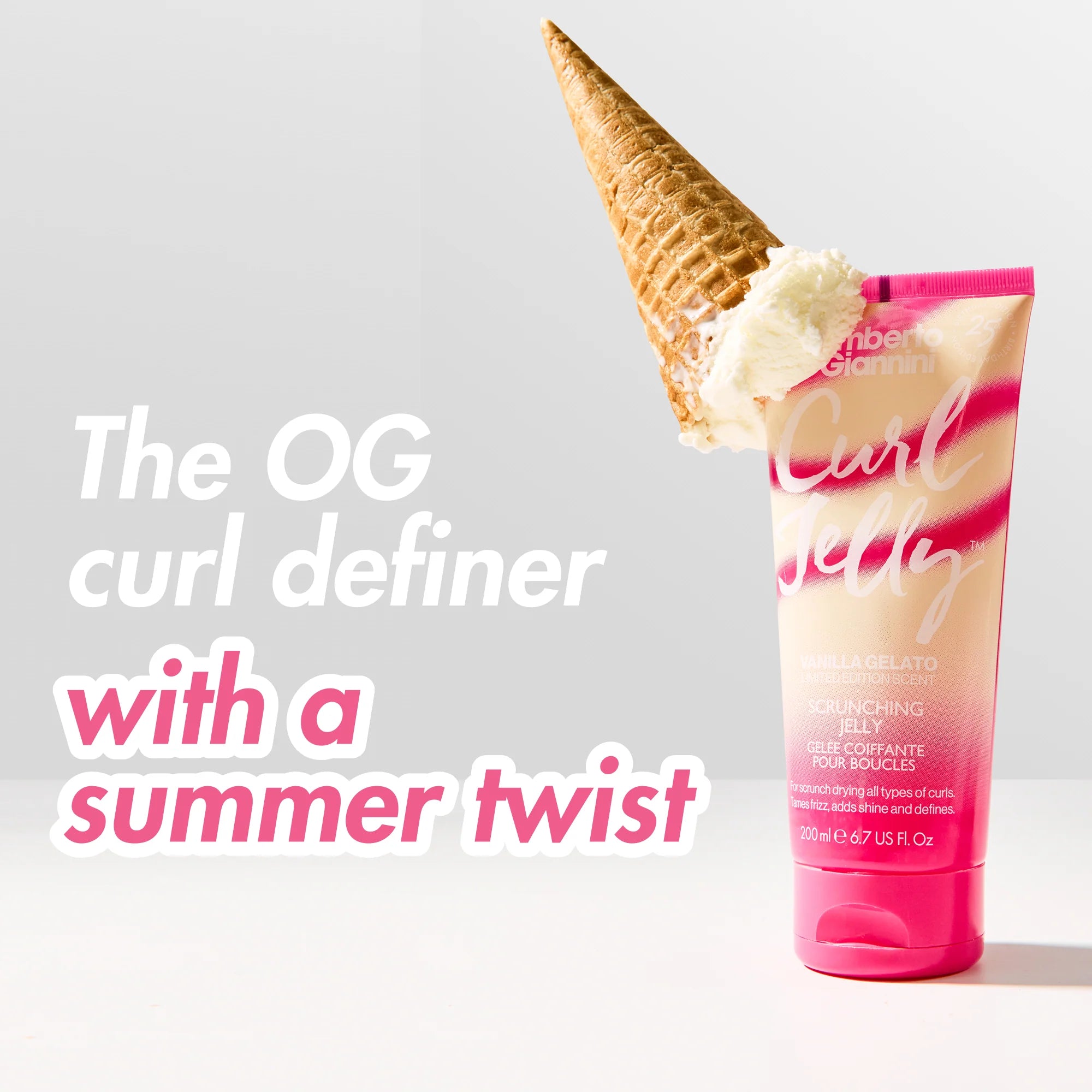 Umberto Giannini limituoto leidimo Curl Jelly Scrunching gelis 🍨