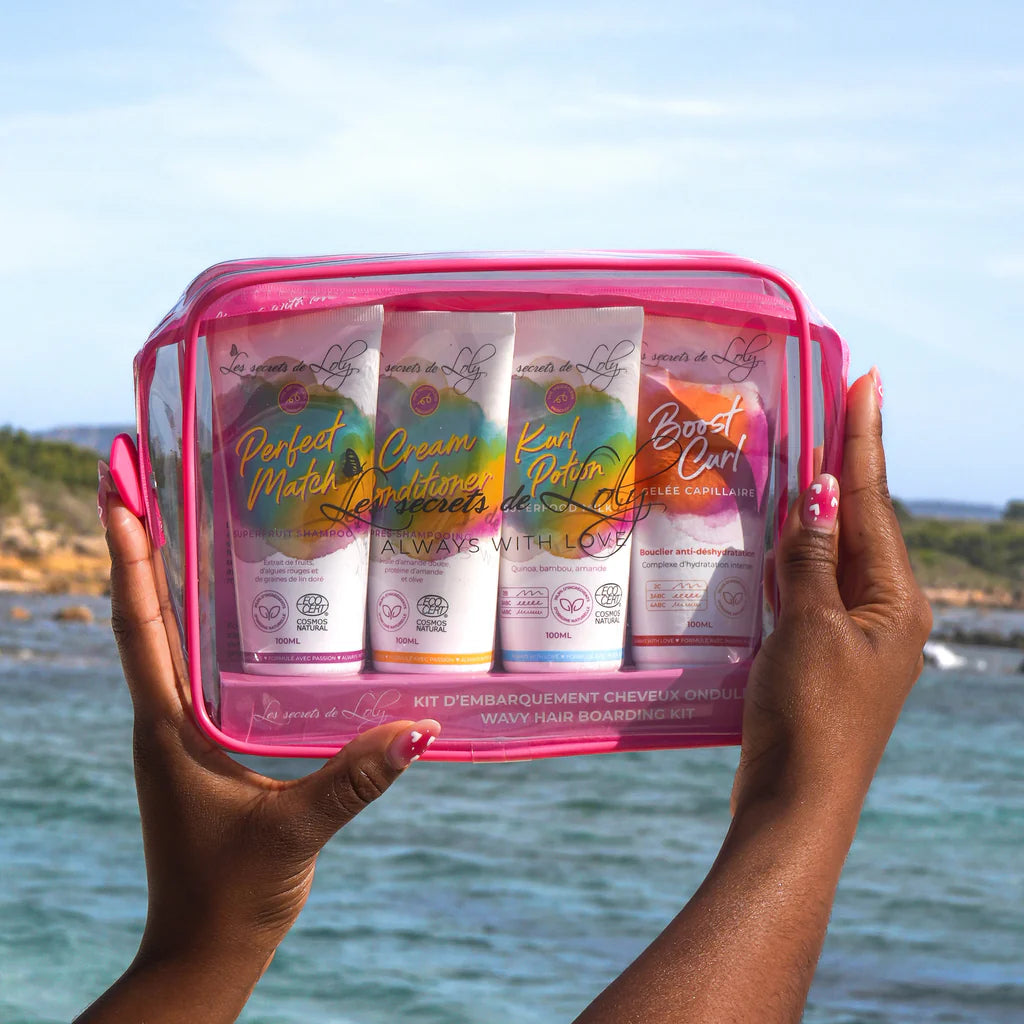 Les Secrets De Loly mini atradimų rinkinys garbanotiems plaukams