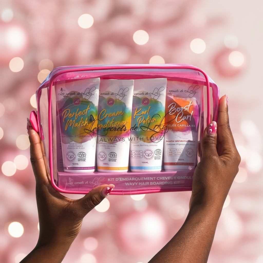 Les Secrets De Loly mini atradimų rinkinys garbanotiems plaukams