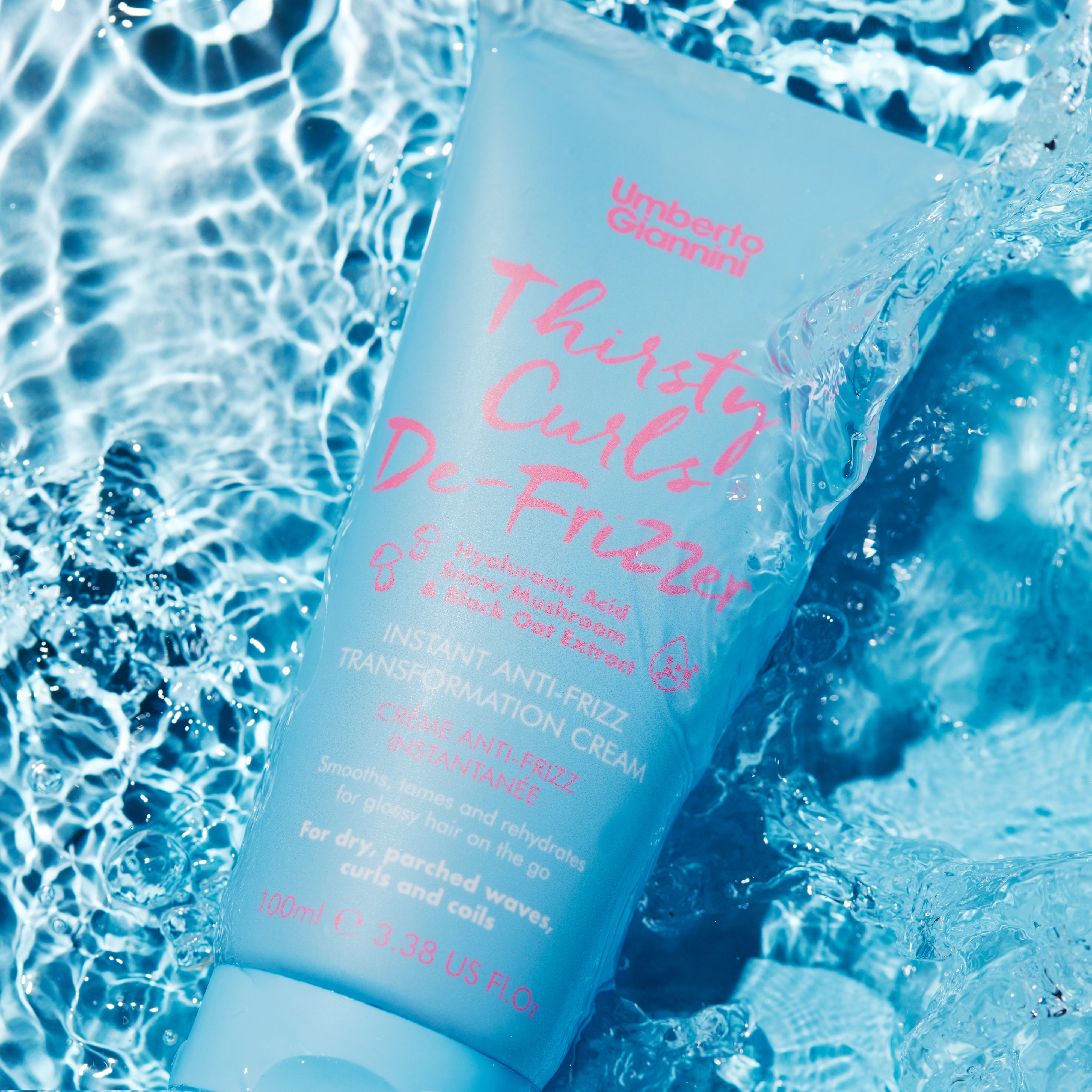 Umberto Giannini Thirsty Curls Anti-Frizz kremas