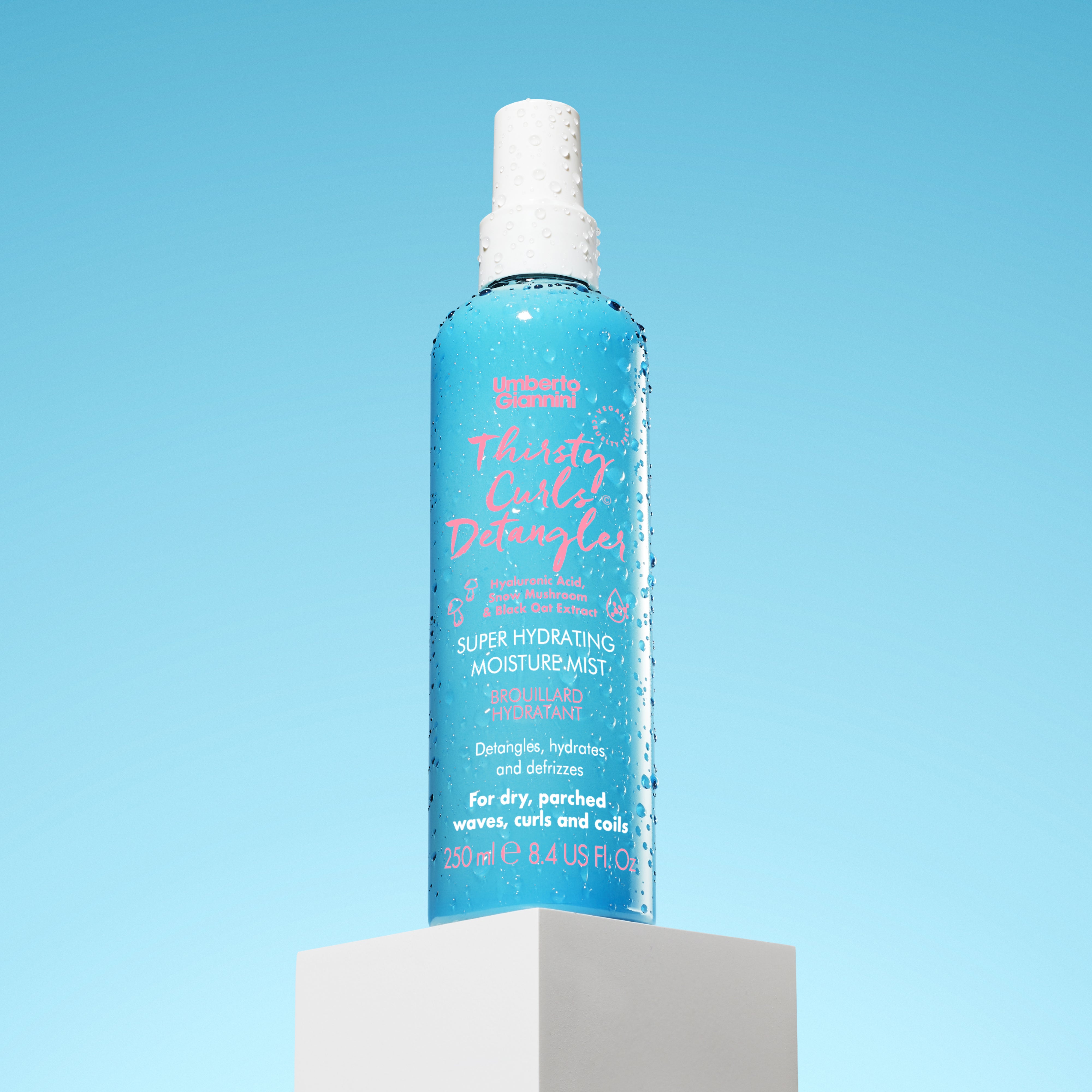 Umberto Giannini Thirsty Curls Detangler Super Hydrating Moisture Mist