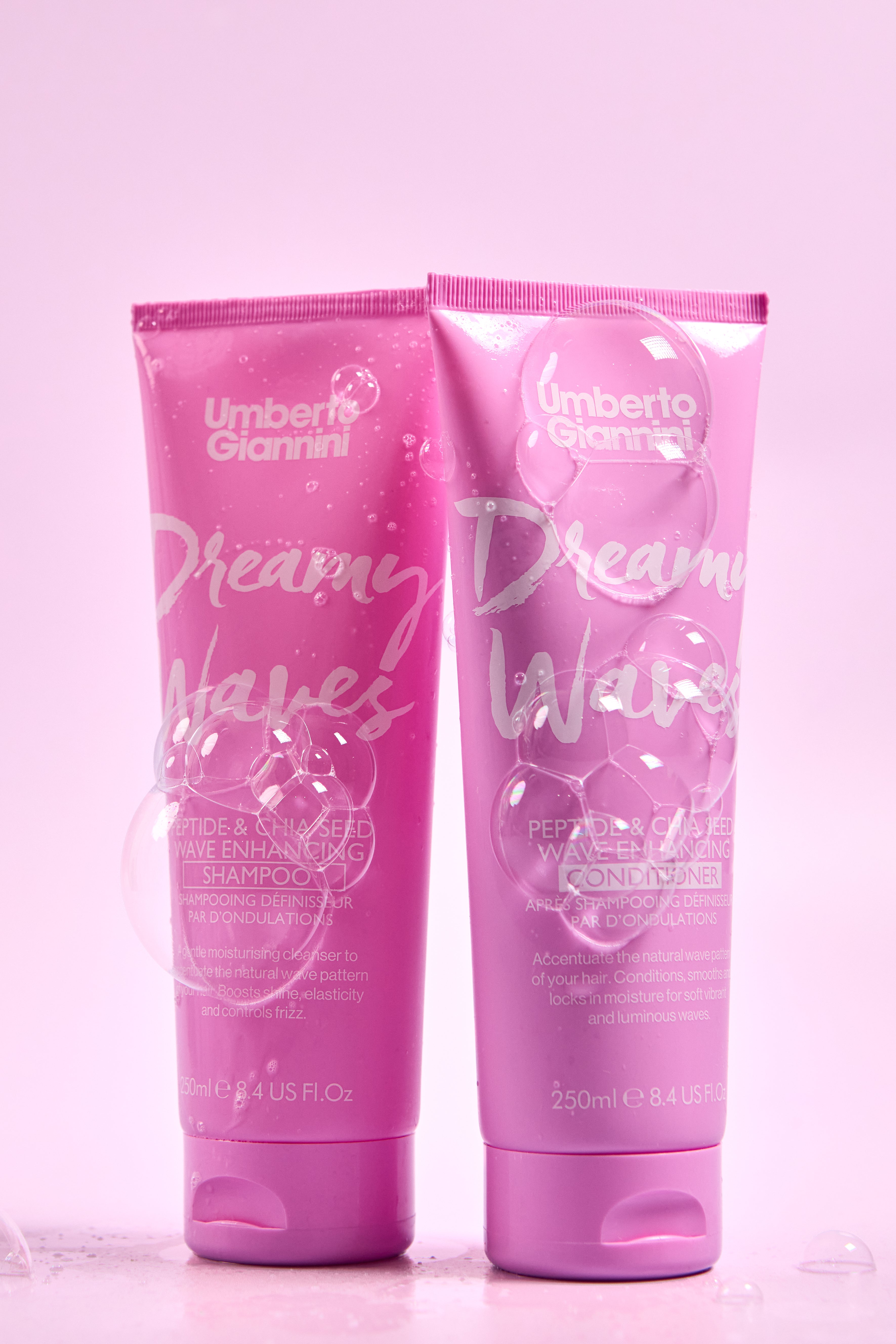 Umberto Giannini Dream Waves šampūnas banguotiems plaukams