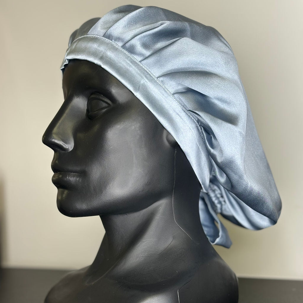 Reguliuojama šilkinė miego kepuraitė