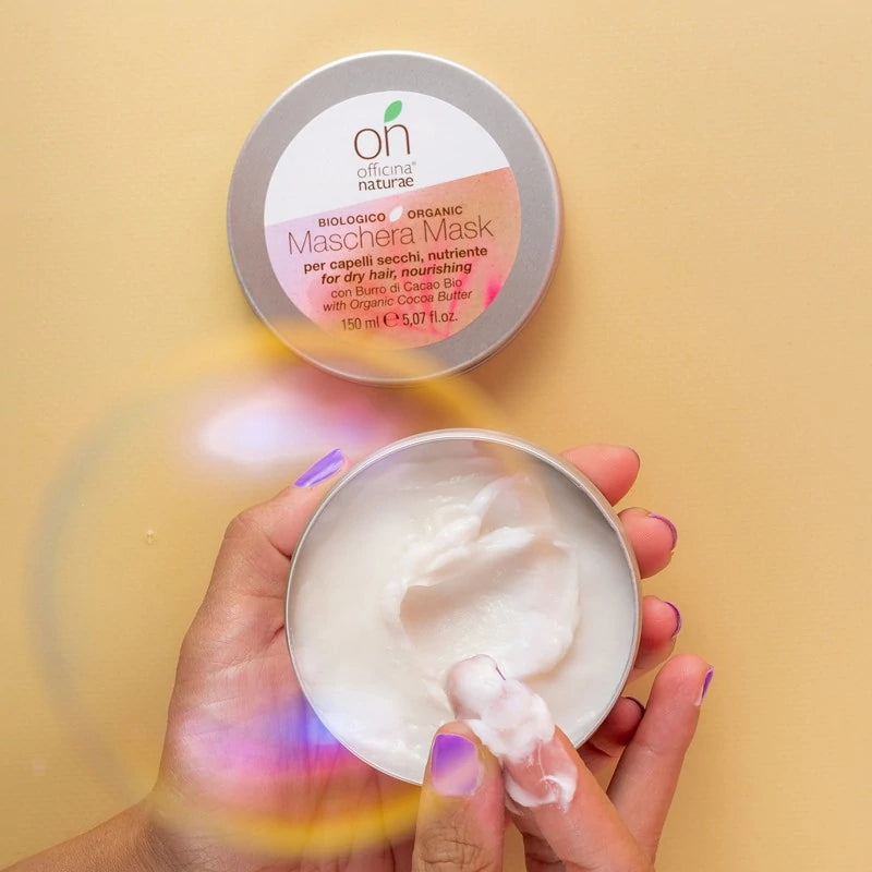 Officina Naturae organiška maitinanti kaukė sausiems plaukams