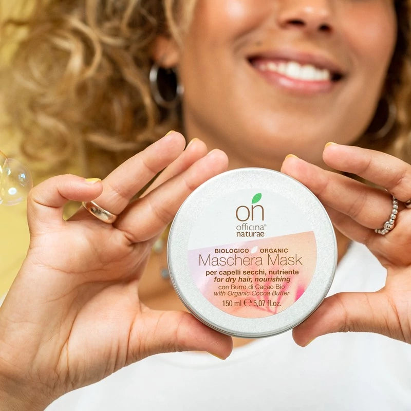 Officina Naturae organiška maitinanti kaukė sausiems plaukams