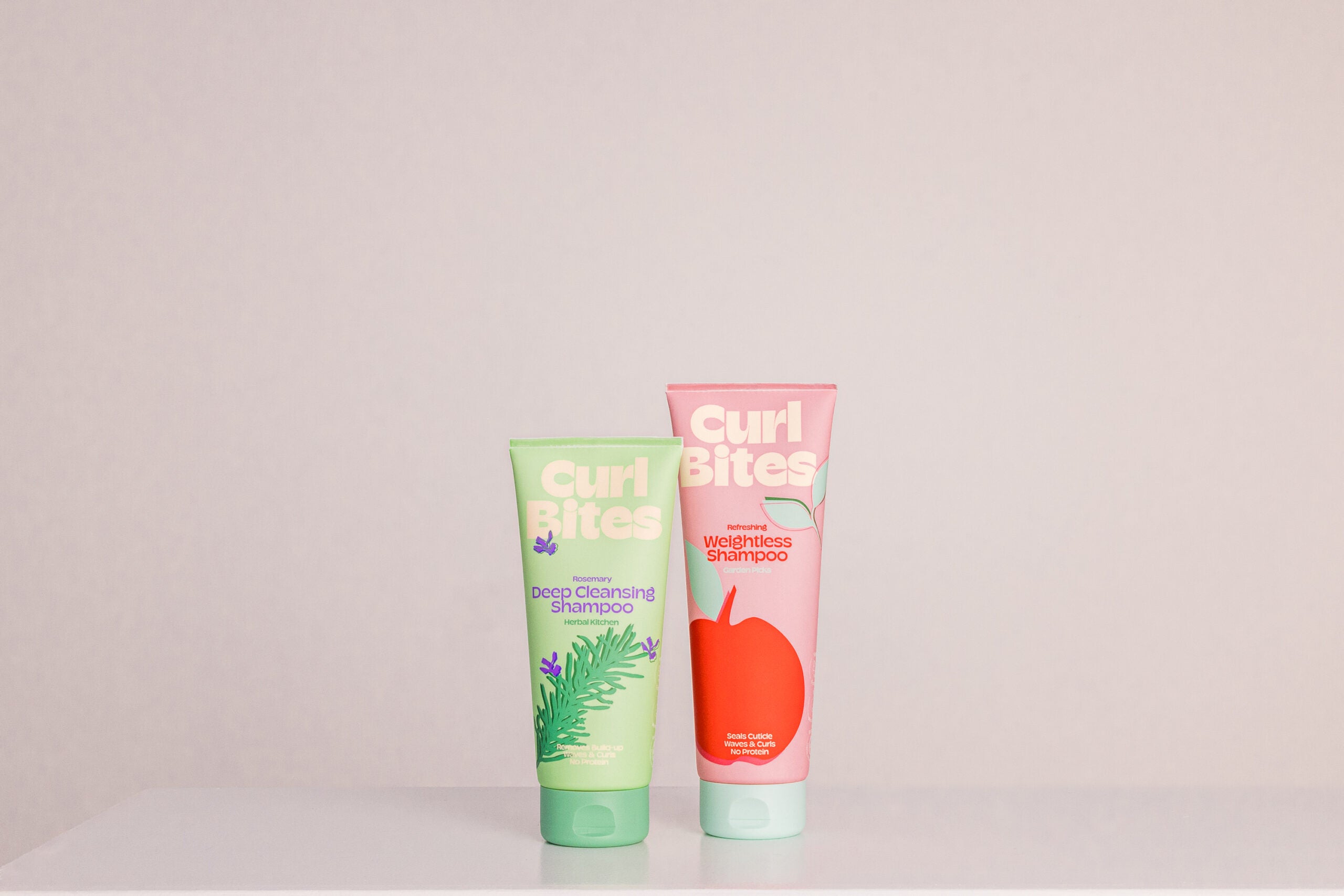 Curl Bites | Kasdienio ir gilaus valymo šampūno rinkinys