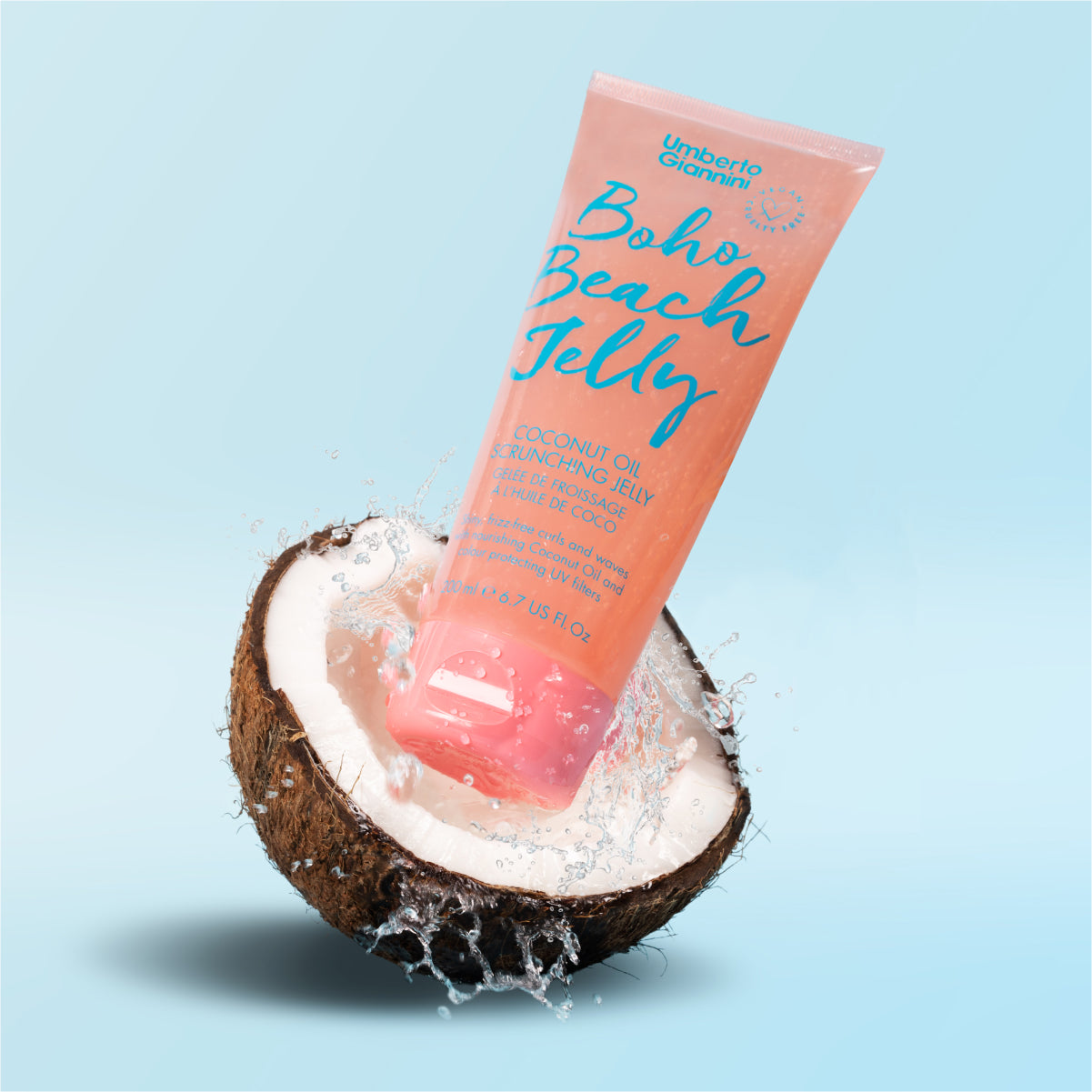 Umberto Giannini Boho Beach Jelly lengvos fiksacijos gelis