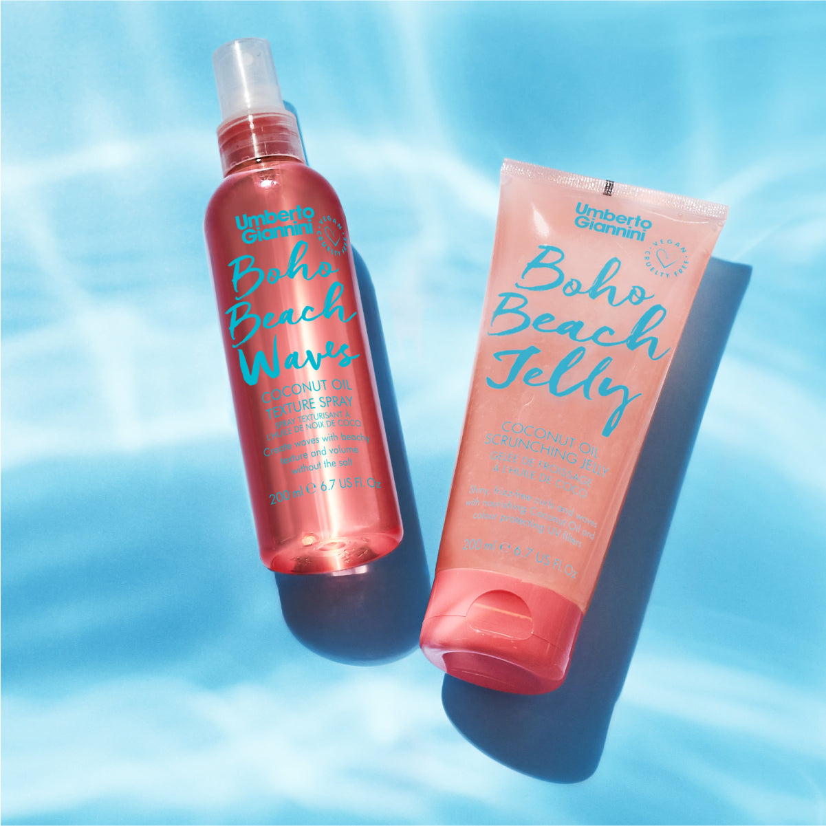 Umberto Giannini Boho Beach Jelly lengvos fiksacijos gelis