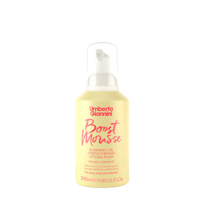 Umberto Giannini Strong Curls Boost Mousse stiprinančios putos - 290ml!