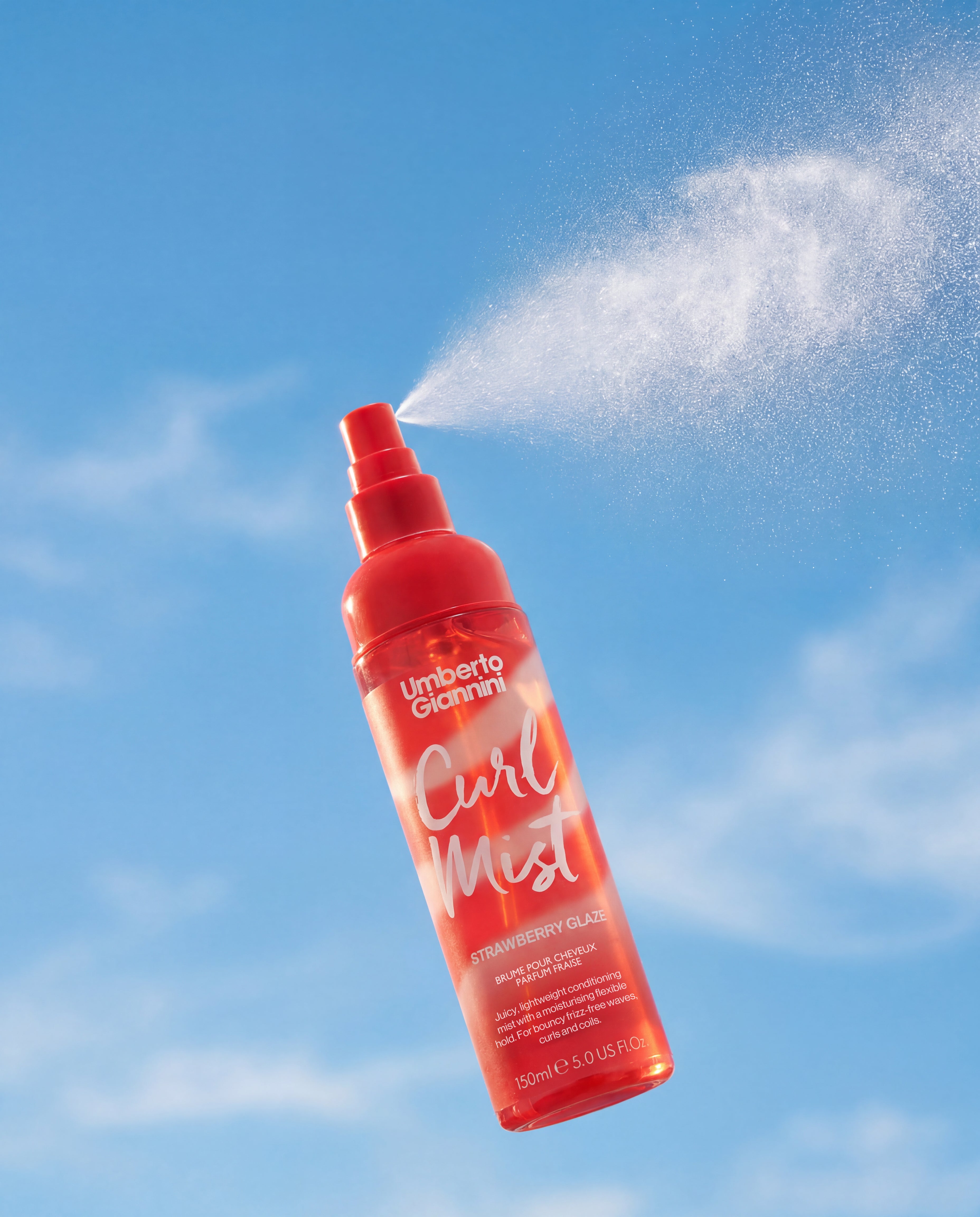 Umberto Giannini Curl Jelly Strawberry Glaze Curl Mist