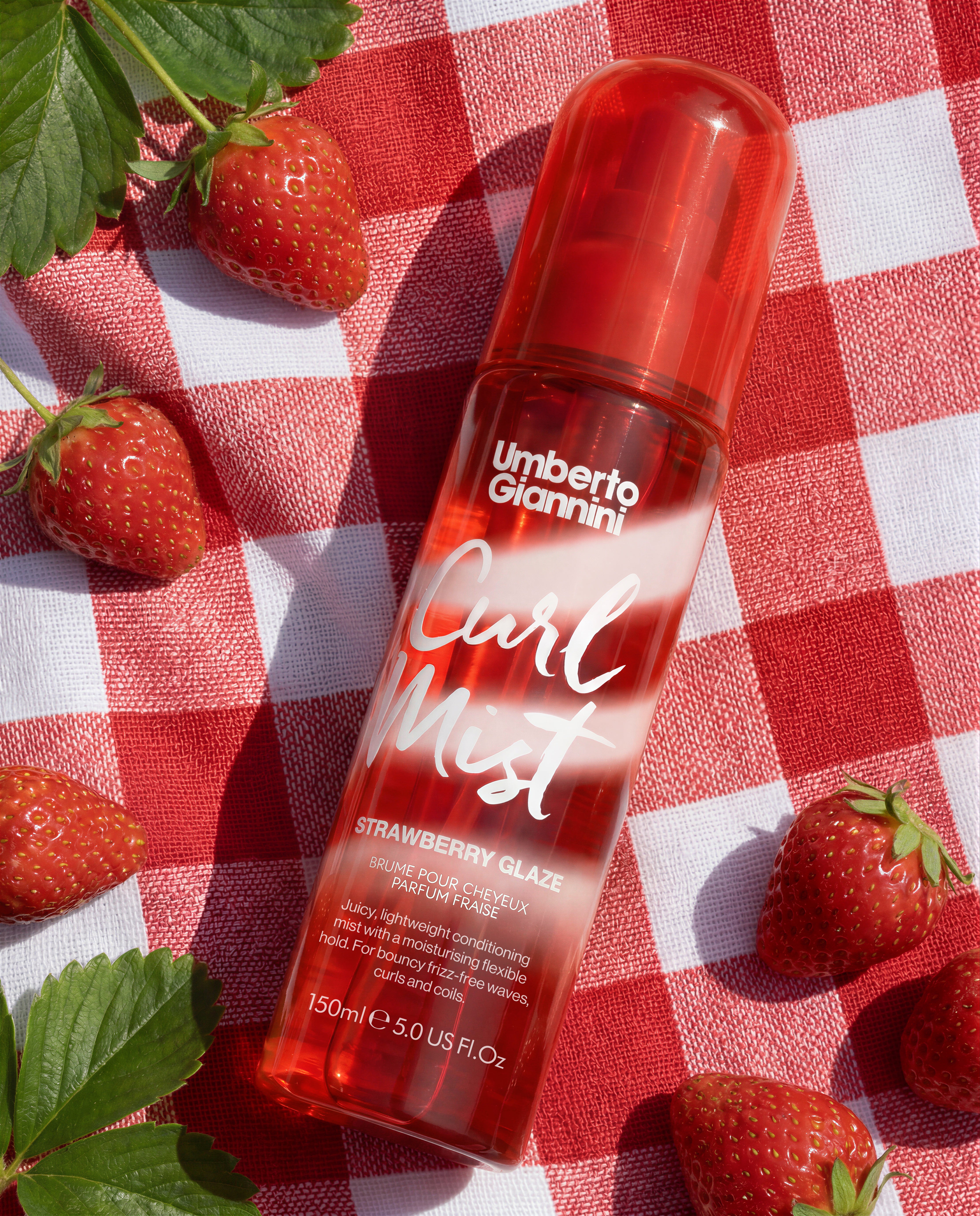 Umberto Giannini Curl Jelly Strawberry Glaze Curl Mist