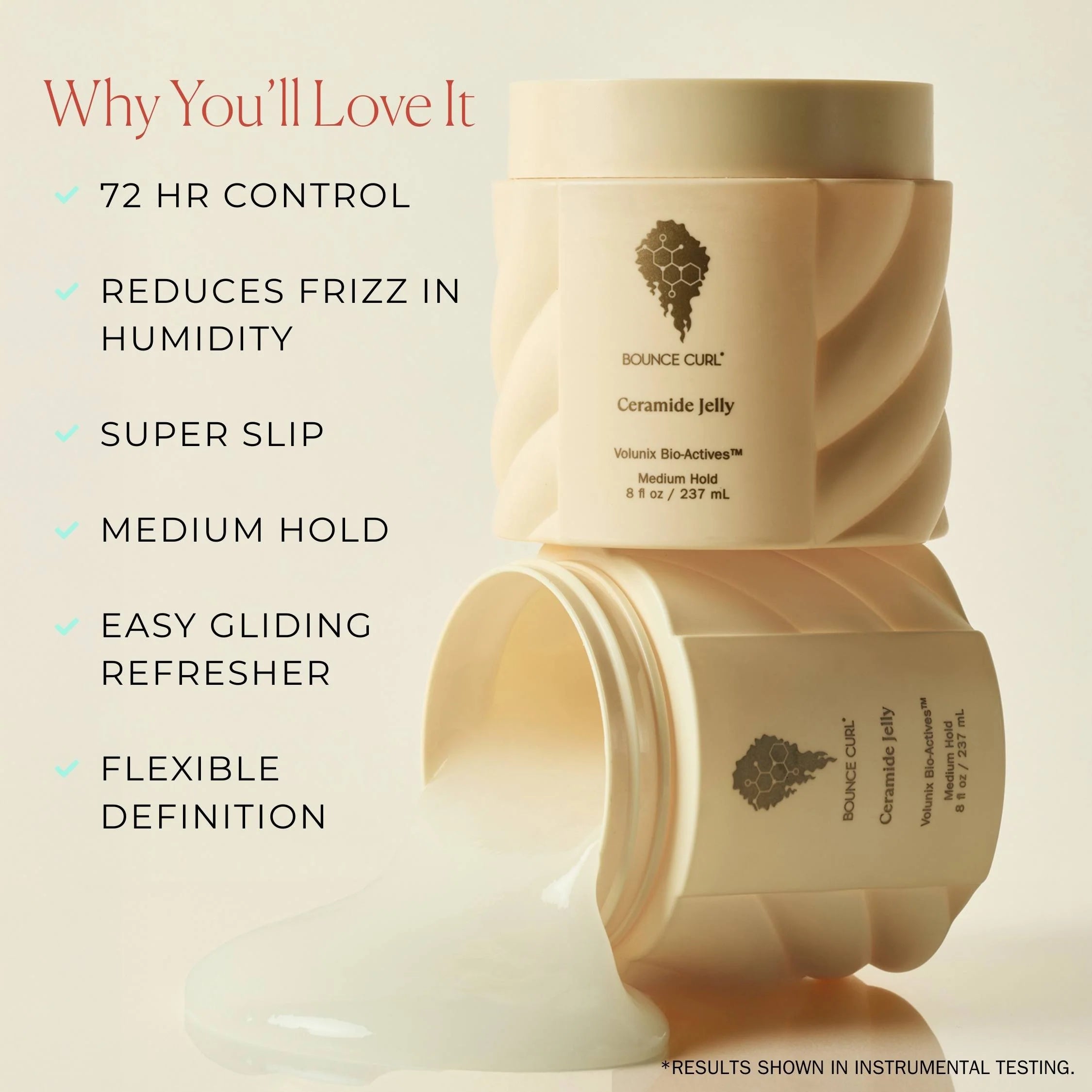 Bounce Curl Ceramide Jelly gelis | Weightless kolekcija (JAU GREITAI)