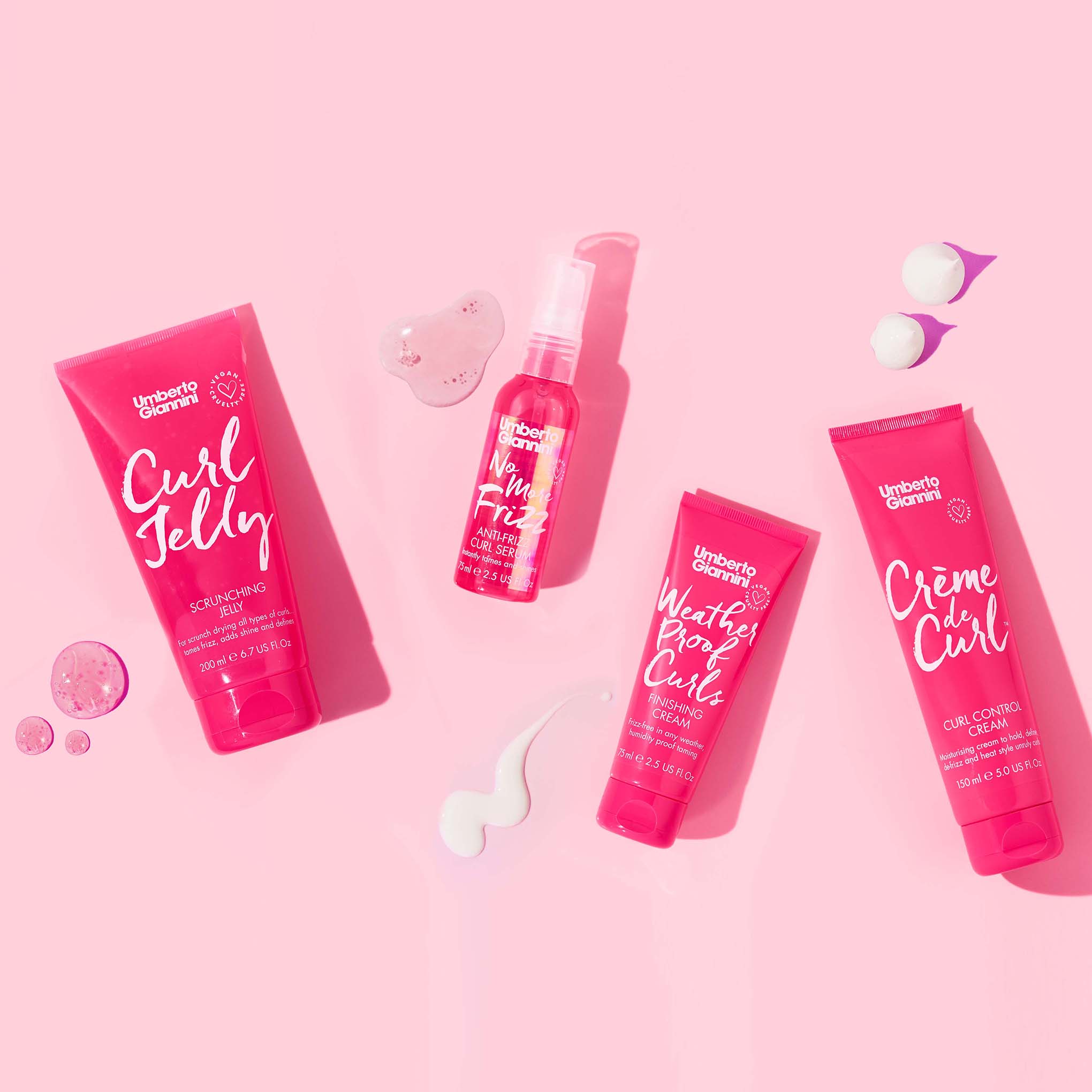 Umberto Giannini Weatherproof Curls Finishing Cream