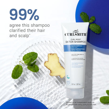 Curlsmith Curl Reset Detox šampūnas