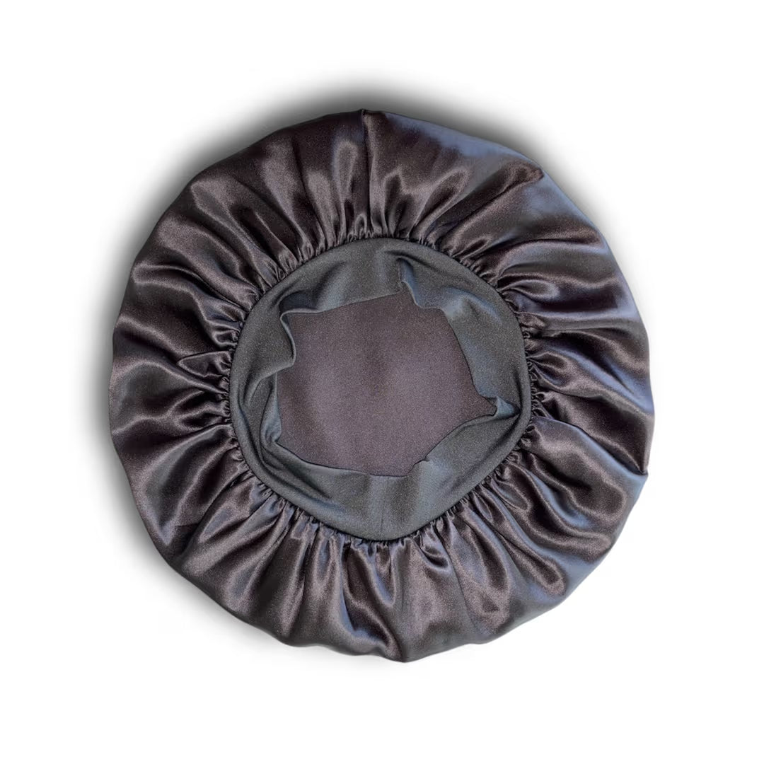Adjustable silk bonnet

