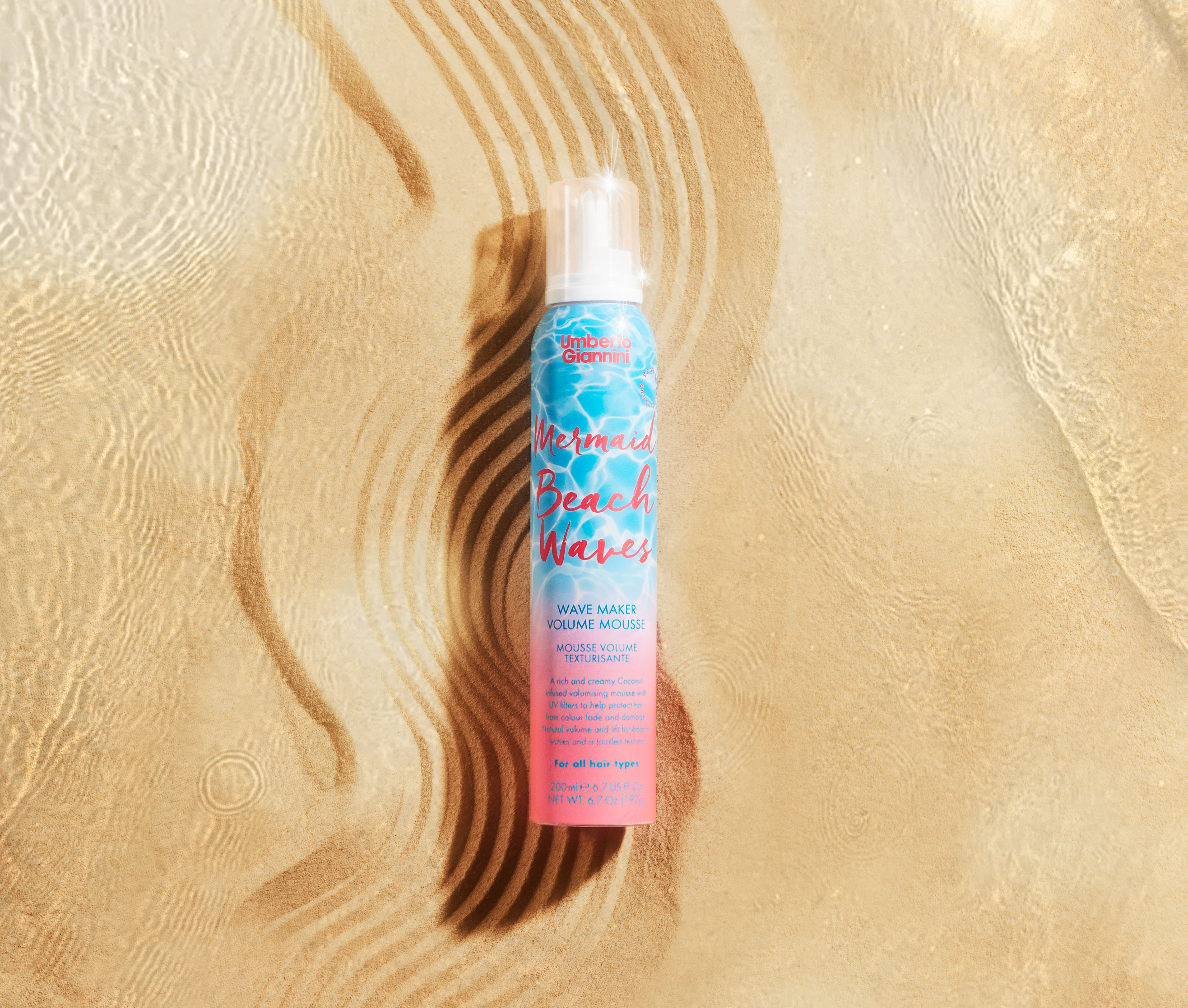 Umberto Giannini Mermaid Beach Waves apimties suteikiančios putos