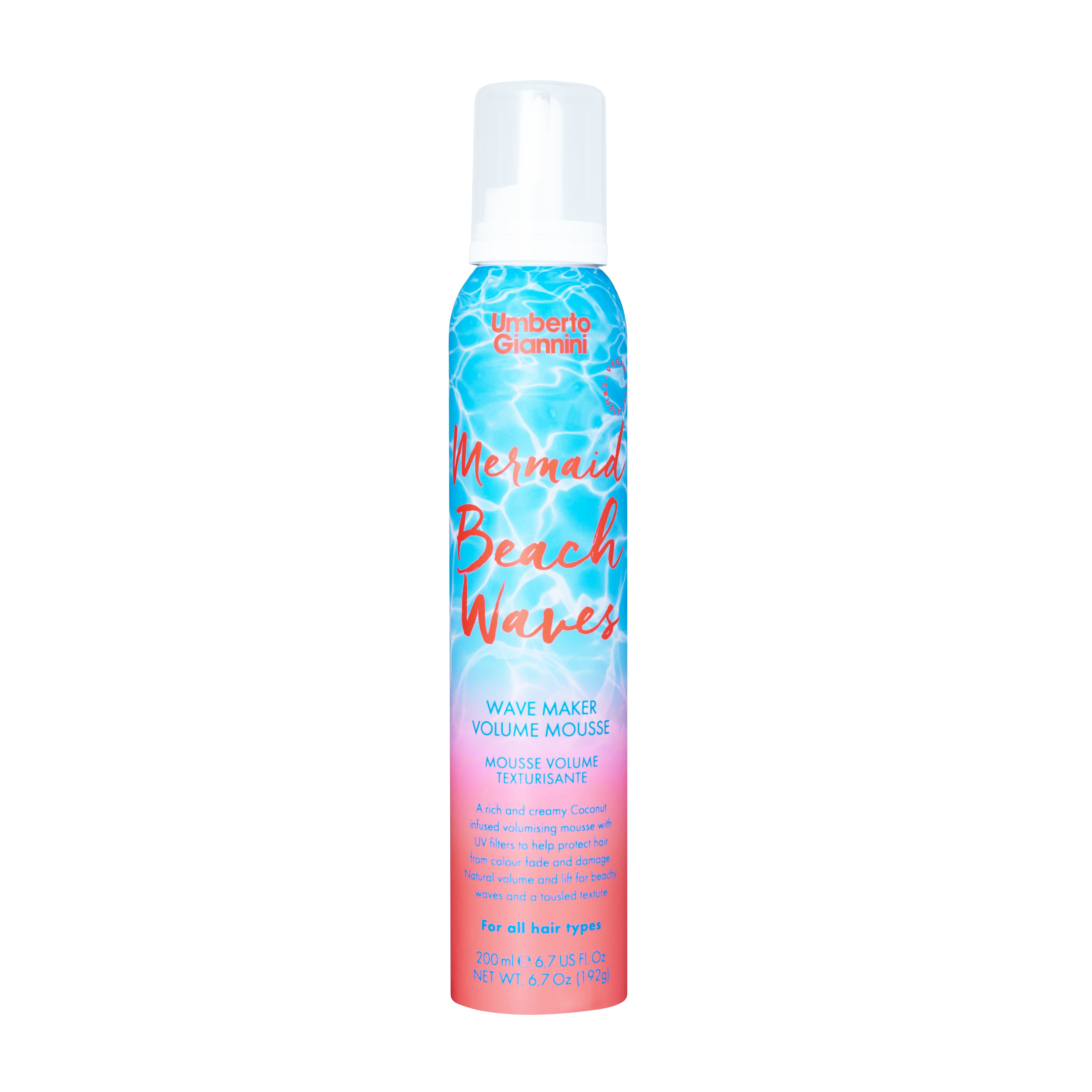 Umberto Giannini Mermaid Beach Waves apimties suteikiančios putos