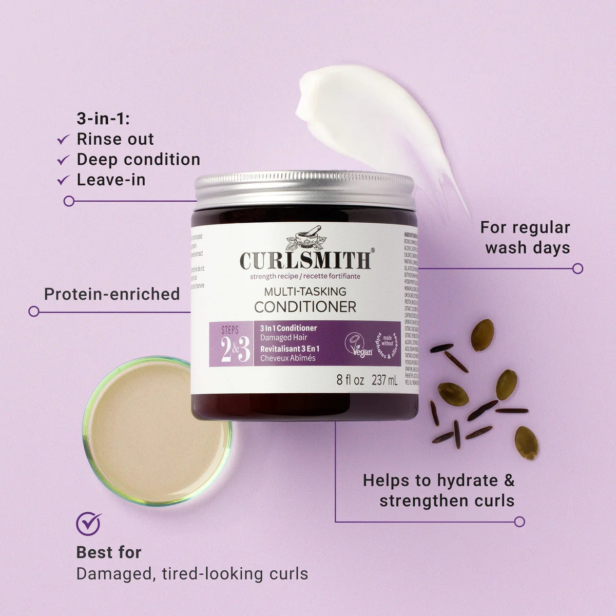 Curlsmith Multi-Tasking kondicionierius