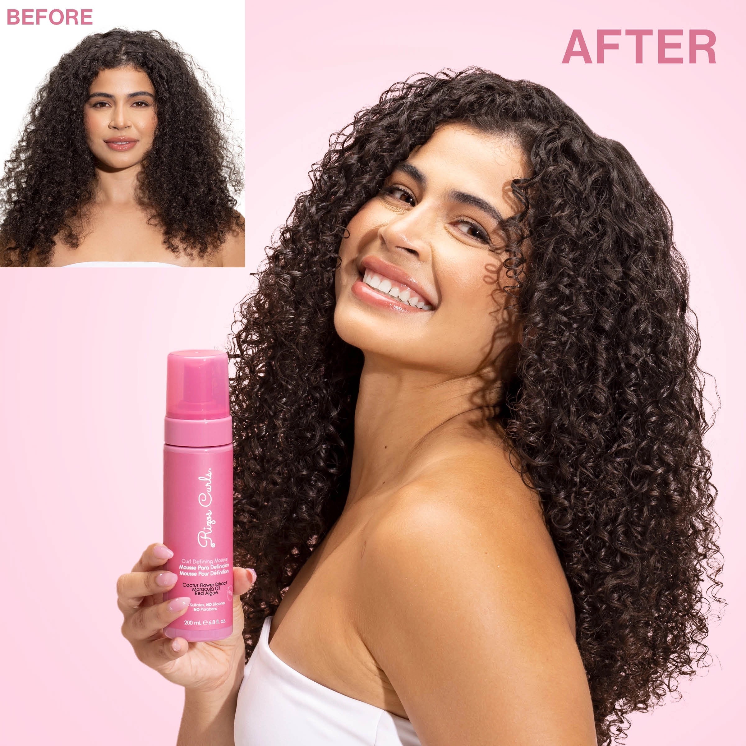 Rizos Curls garbanų formavimo putos
