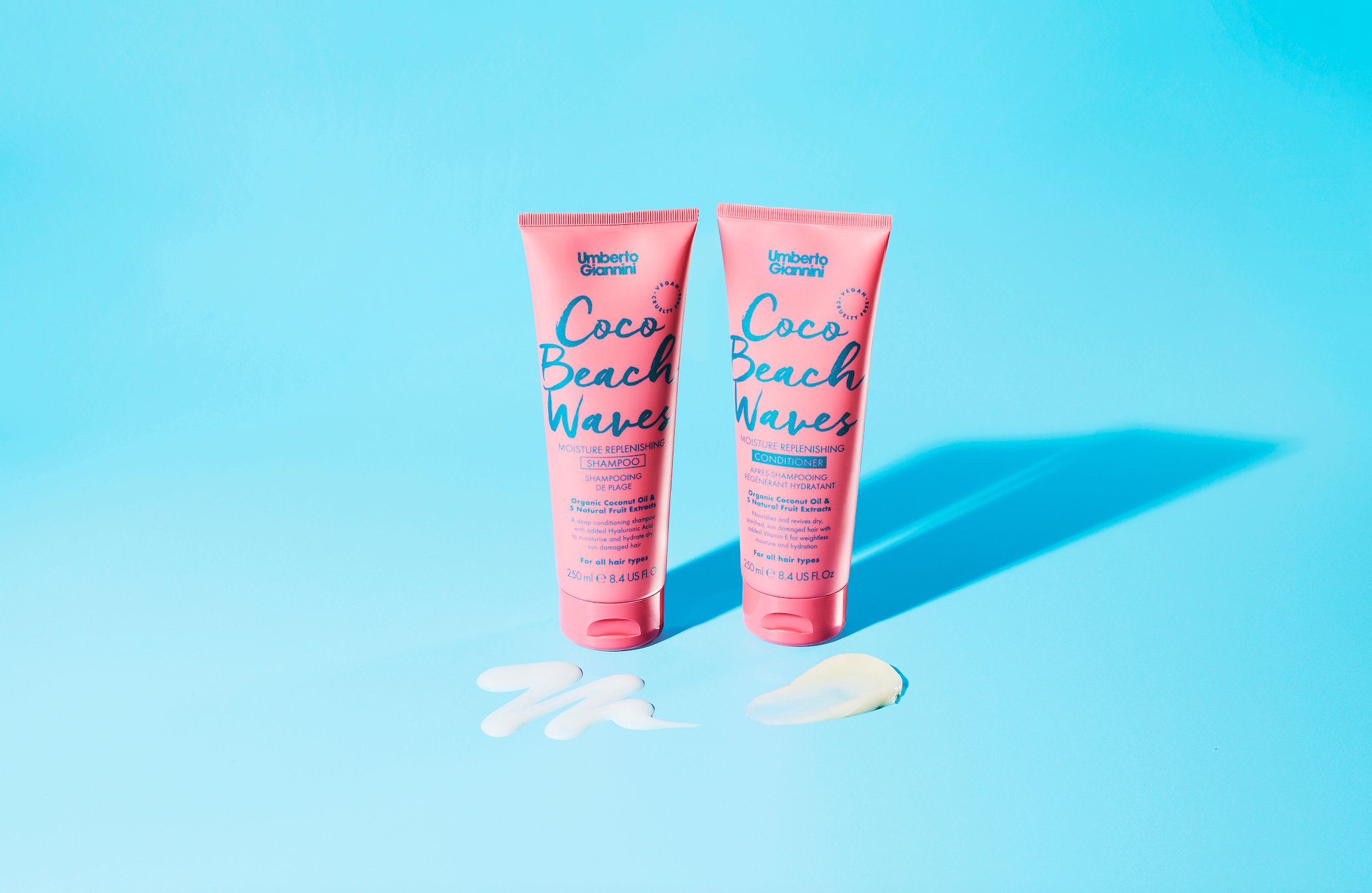 Umberto Giannini Coco Beach Waves drėgmę atkuriantis kondicionierius