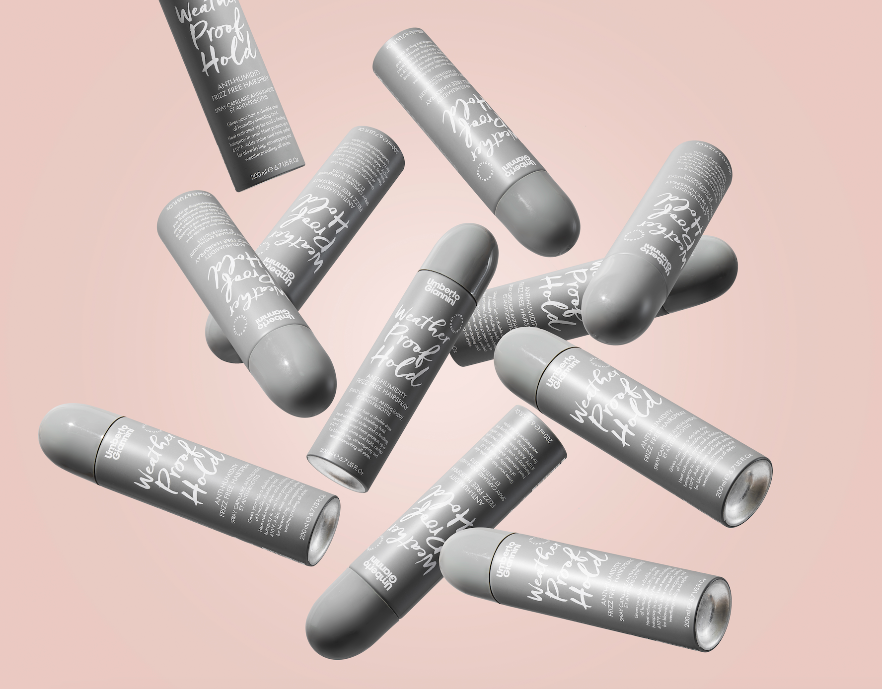 Weatherproof Hold Frizz Free plaukų lakas