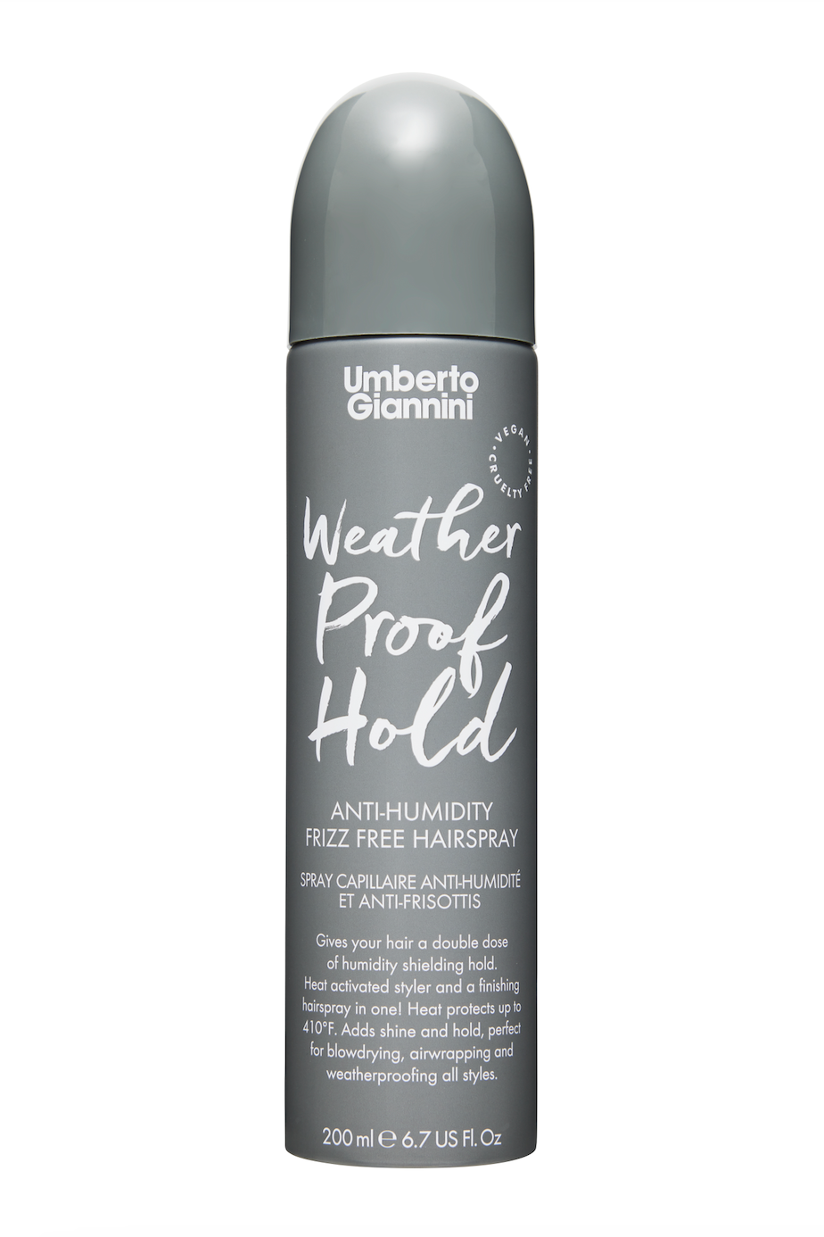 Weatherproof Hold Frizz Free plaukų lakas