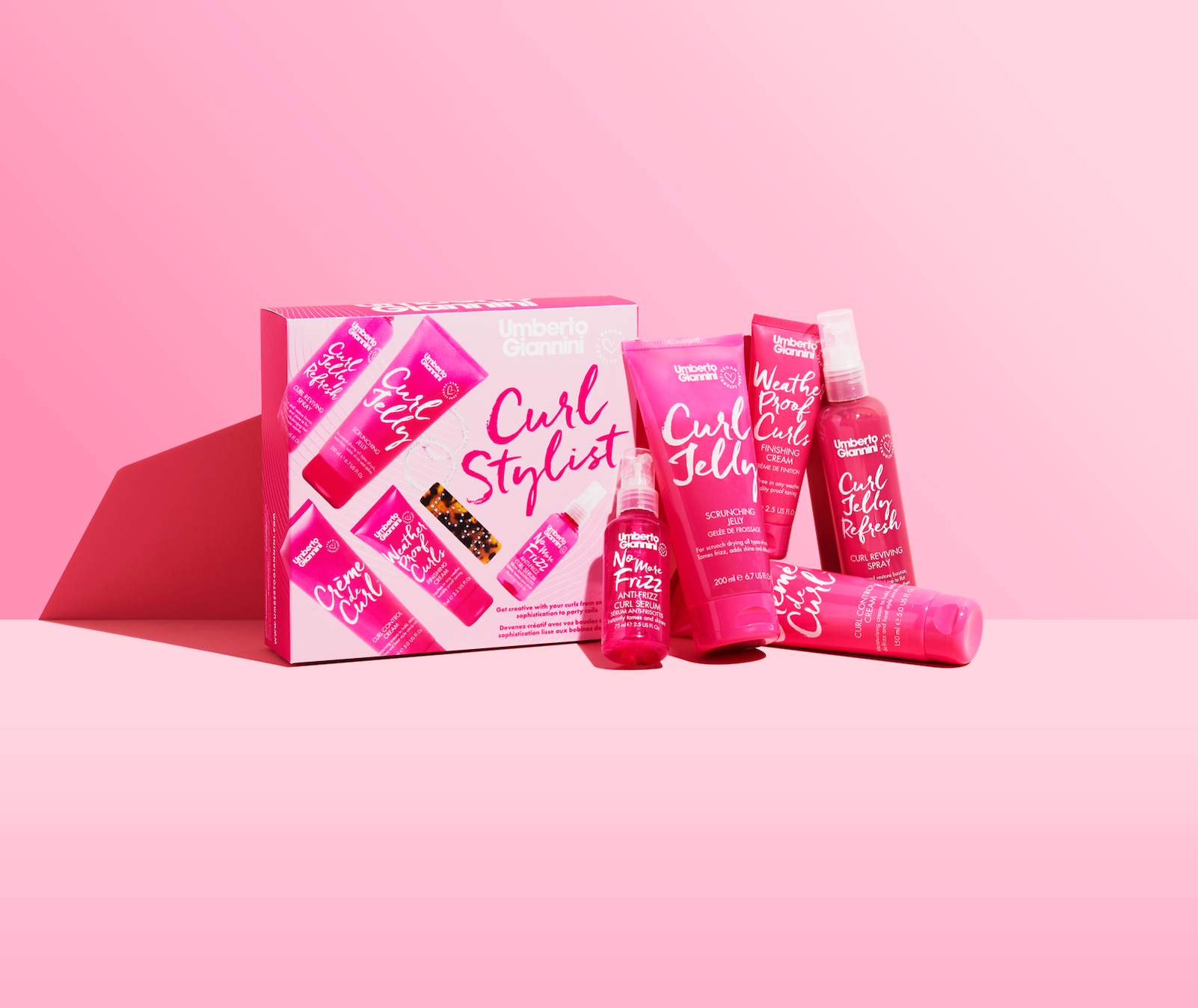 Umberto Giannini Curl Stylist dovanų rinkinys