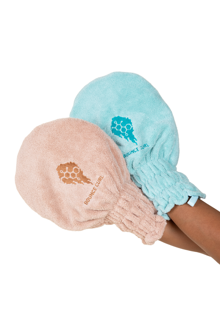 Bounce Curl Hair Drying Mittens