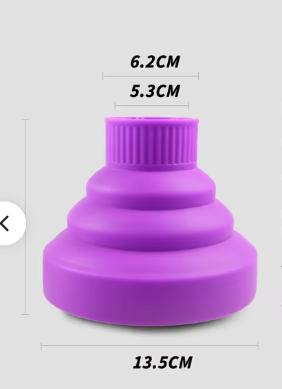 Collapsible Hair Diffuser for Drying Curls