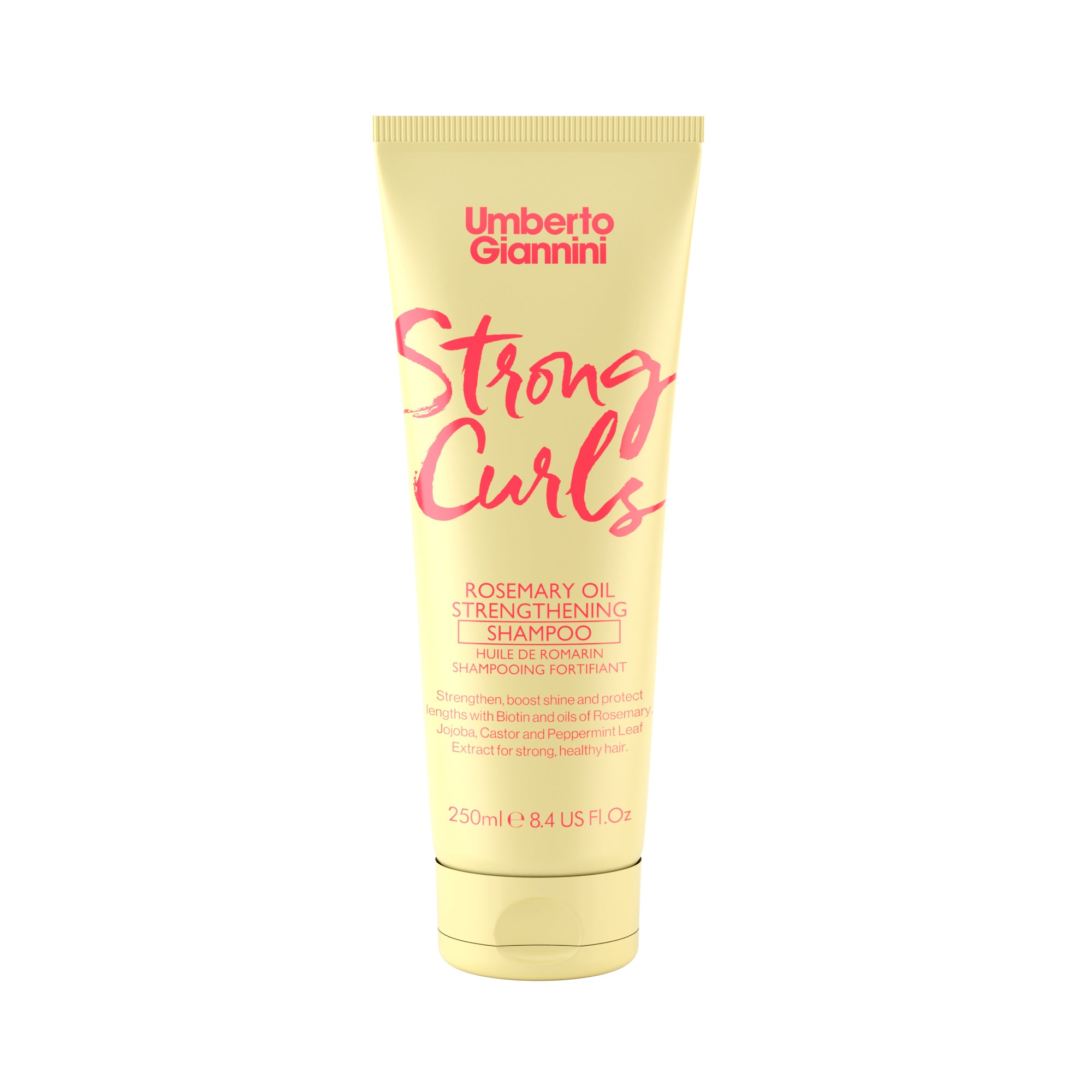 Umberto Giannini Strong Curls Rosemary Oil Shampoo 