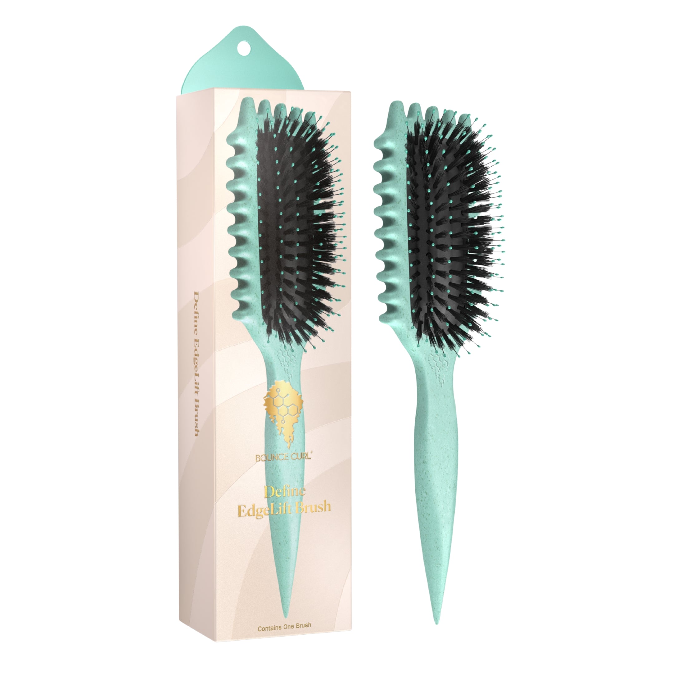 ツッパリテール 30cm up Bounce Curl Define EdgeLift originalus plaukų šepetys – Garbanų