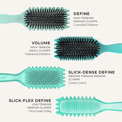 Bounce Curl Slick-Dense Define EdgeLift šepetys jautriems plaukams