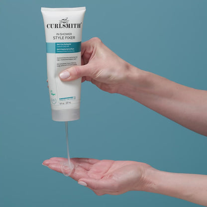 Curlsmith In-Shower Style Fixer stiprios fiksacijos gelis